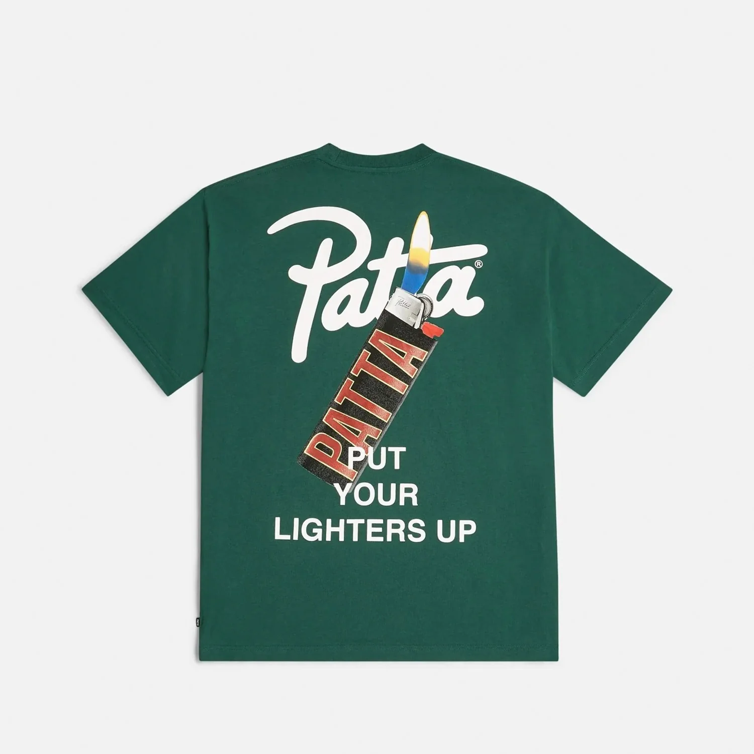 Patta LIGHTERS T-SHIRT, Bistro Green - Image 2