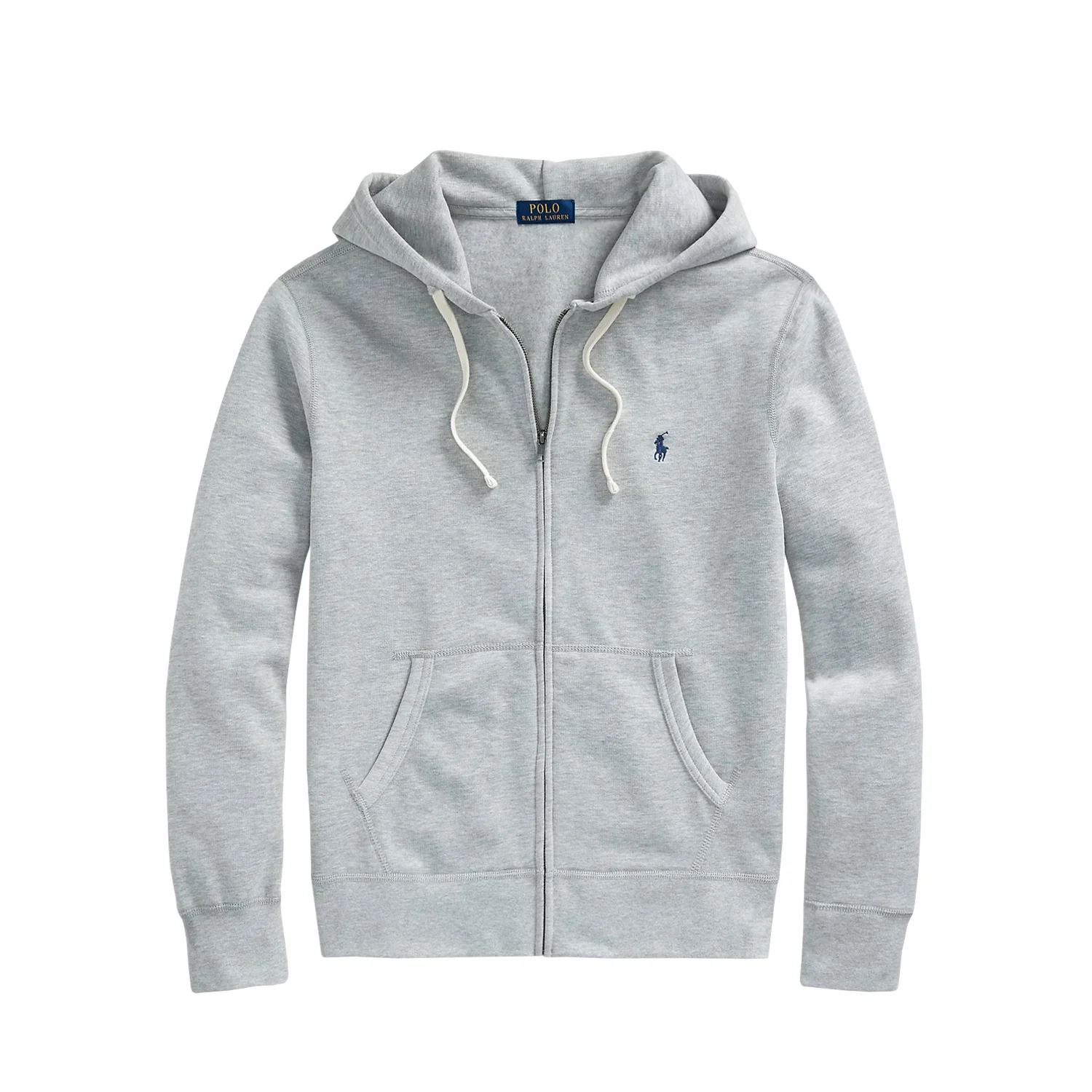 POLO Ralph Lauren ZIP-UP FLEECE HOODIE, Grey Heather