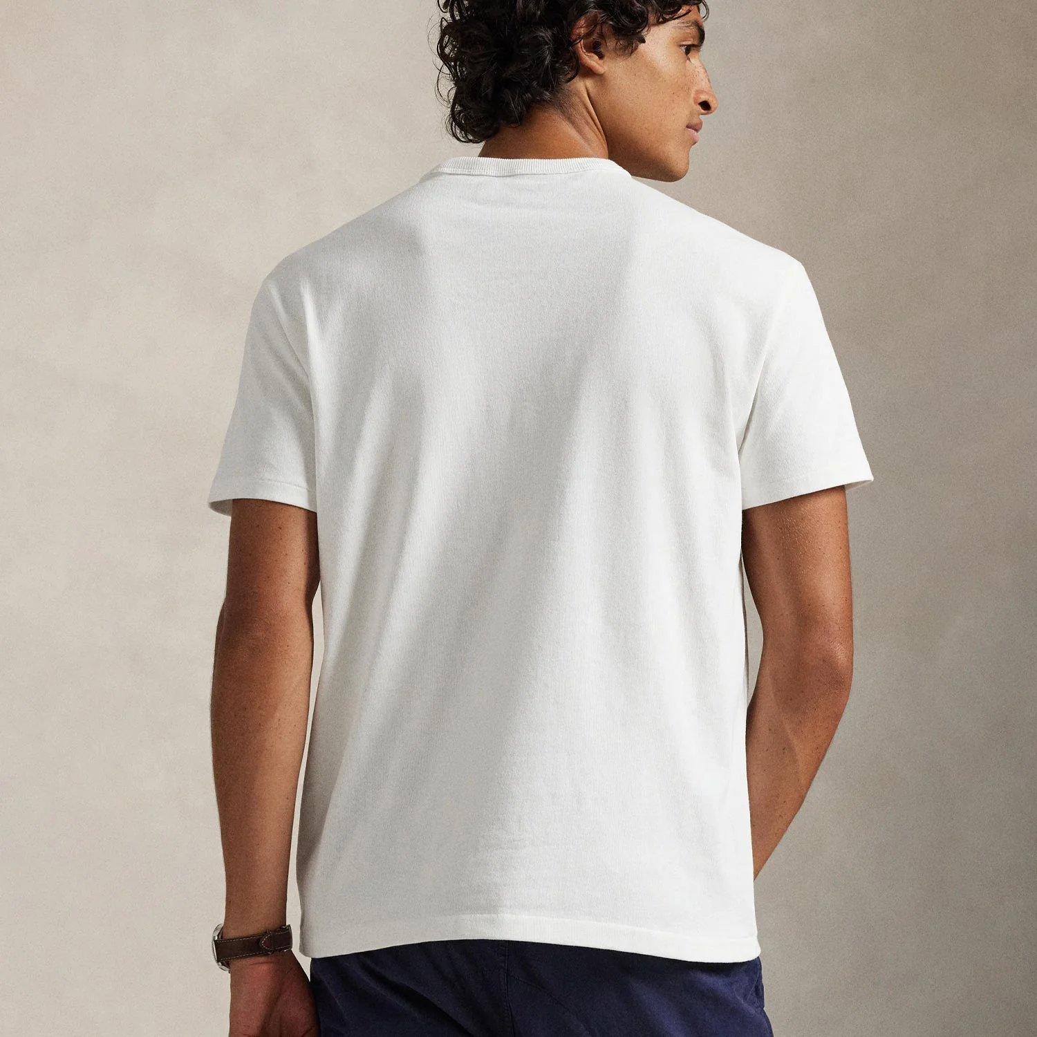 CLASSIC FIT JERSEY T-SHIRT, White - Image 4