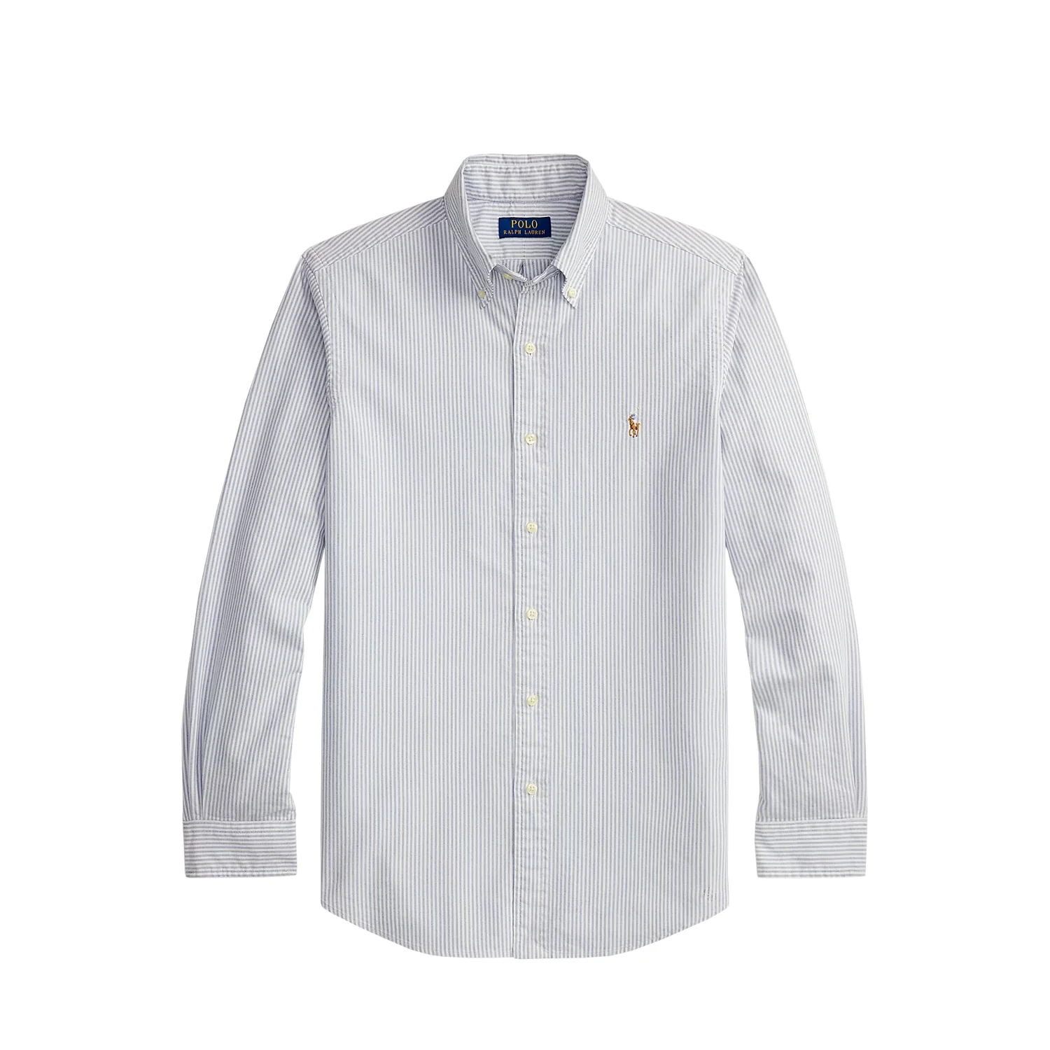 Polo Ralph Lauren CUSTOM FIT STRIPED OXFORD SHIRT, Blue/White