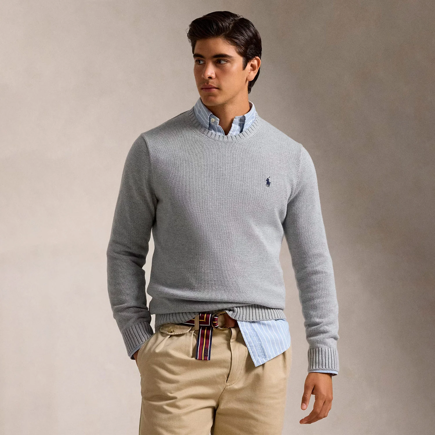 Polo Ralph Lauren KNITTED SWEATER, Andover Heather - Image 2