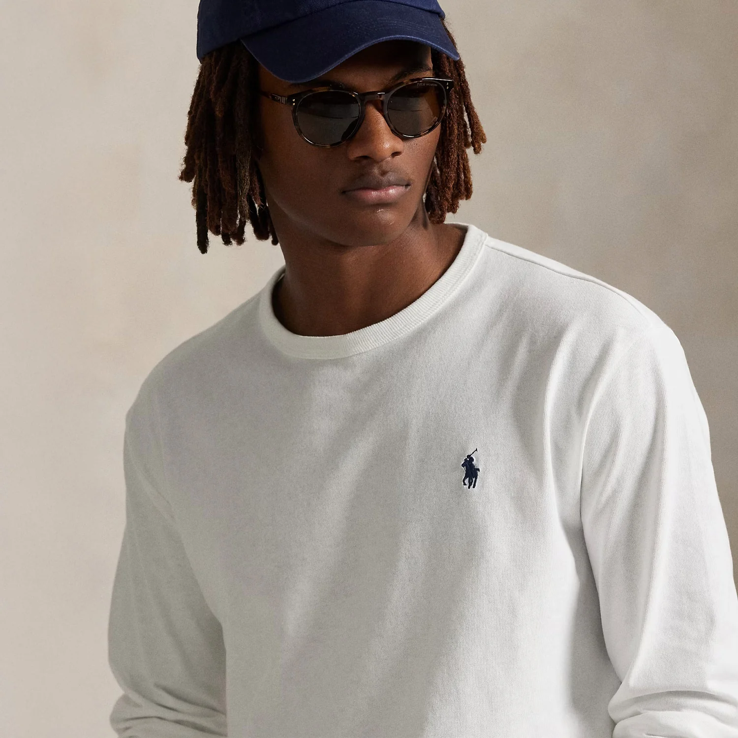 Polo Ralph Lauren LONG SLEEVE T-SHIRT, White - Image 2