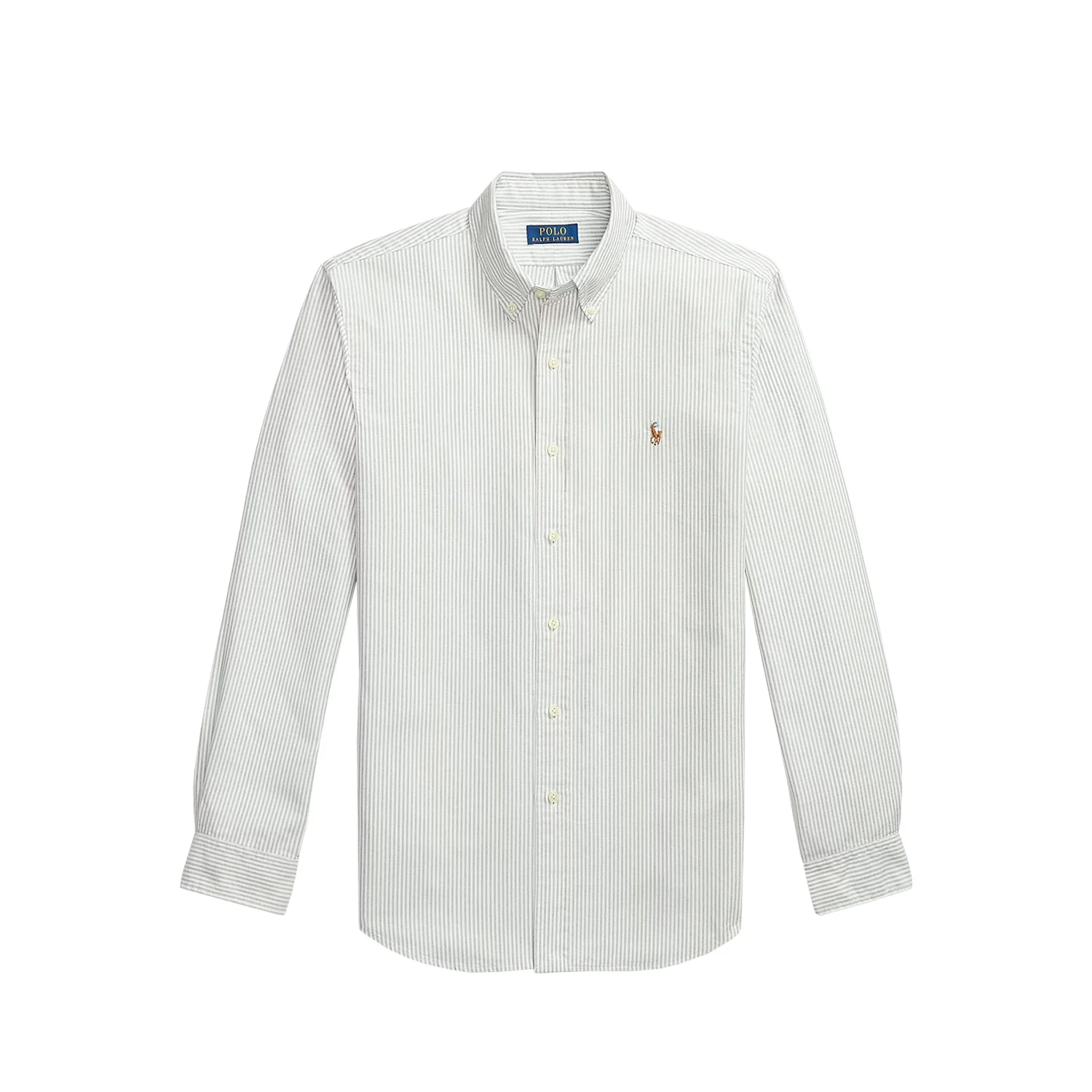 Polo Ralph Lauren LONGSLEEVE SPORT SHIRT, Shamrock/White
