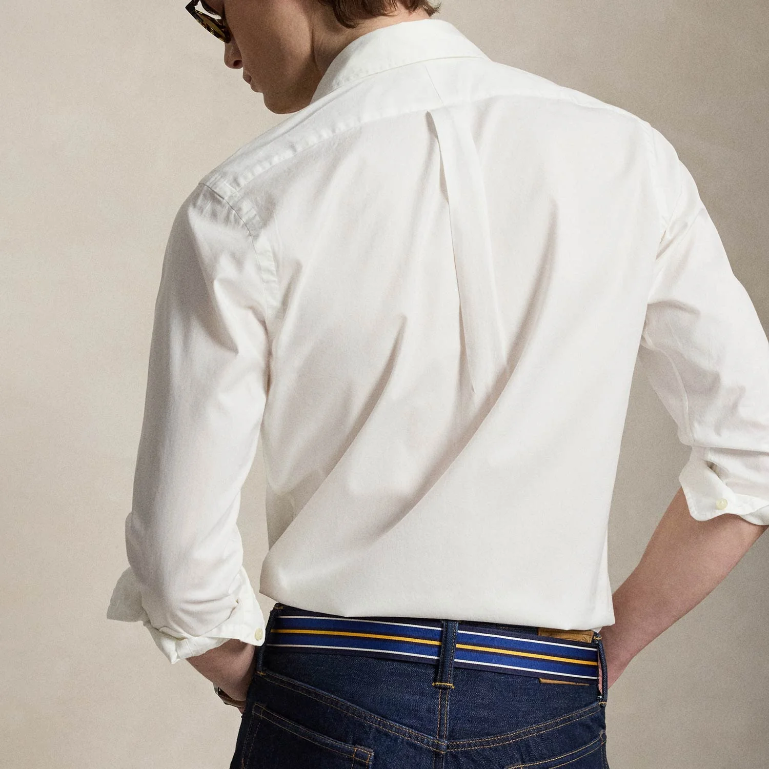 Polo Ralph Lauren LONGSLEEVE SPORT SHIRT, White - Image 4