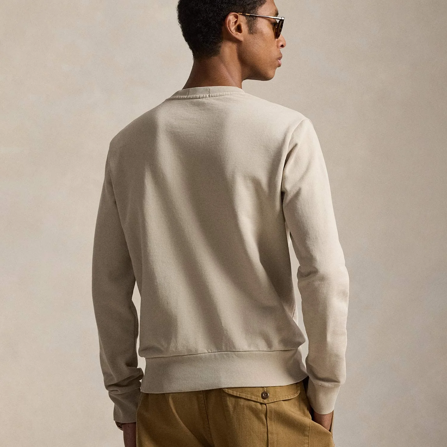 Polo Ralph Lauren LONGSLEEVE SWEATSHIRT, Stoneware Grey - Image 3