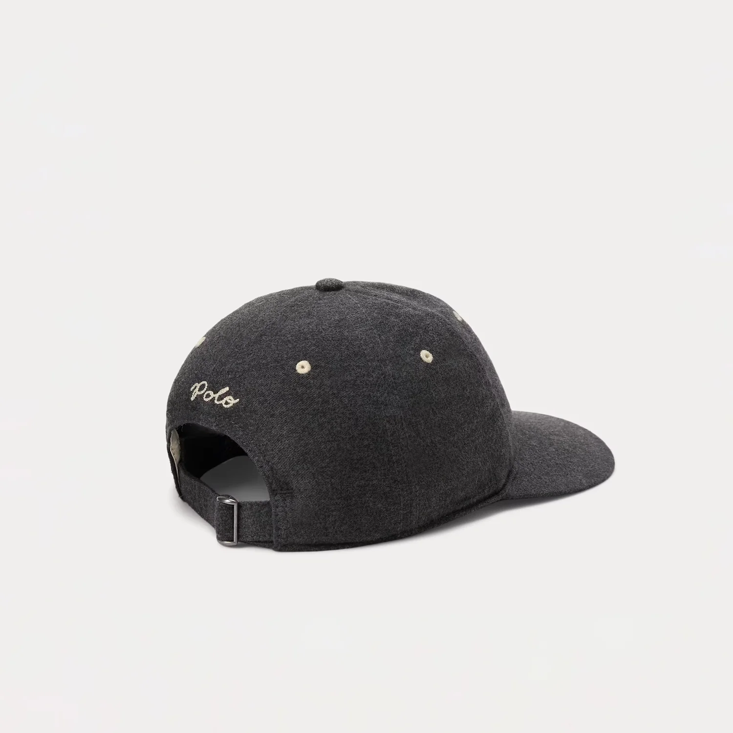 Polo Ralph Lauren R-LOGO CAP, Medium Grey Heather - Image 2