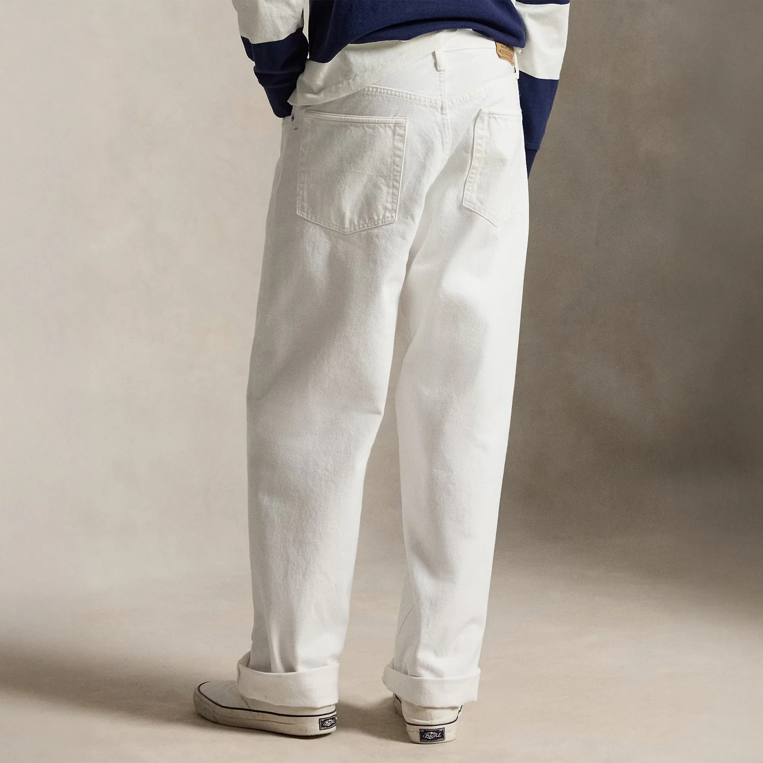 Polo Ralph Lauren RIVINGTON RELAXED JEANS, White - Image 3