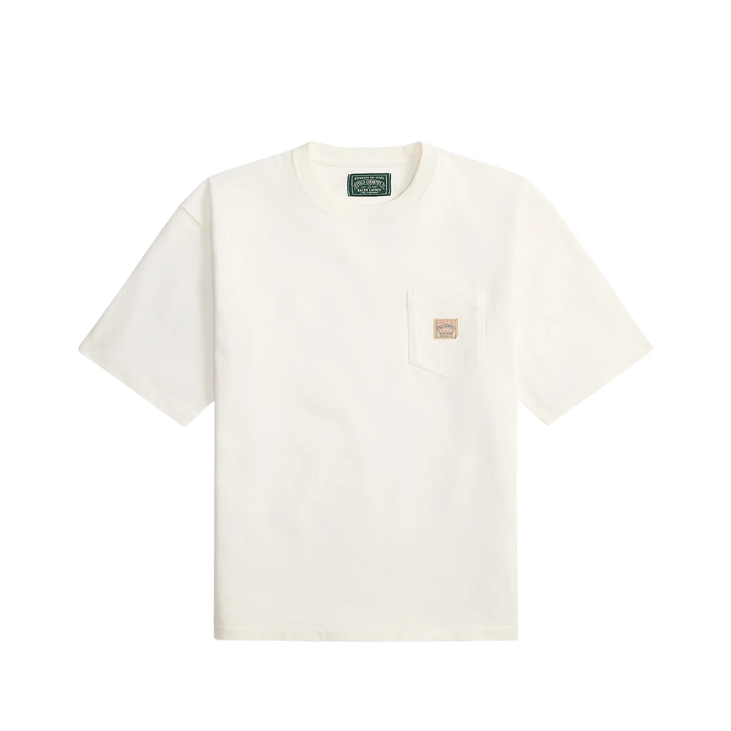 Polo Ralph Lauren RELAXED FIT HEAVYWEIGHT JERSEY T-SHIRT, White