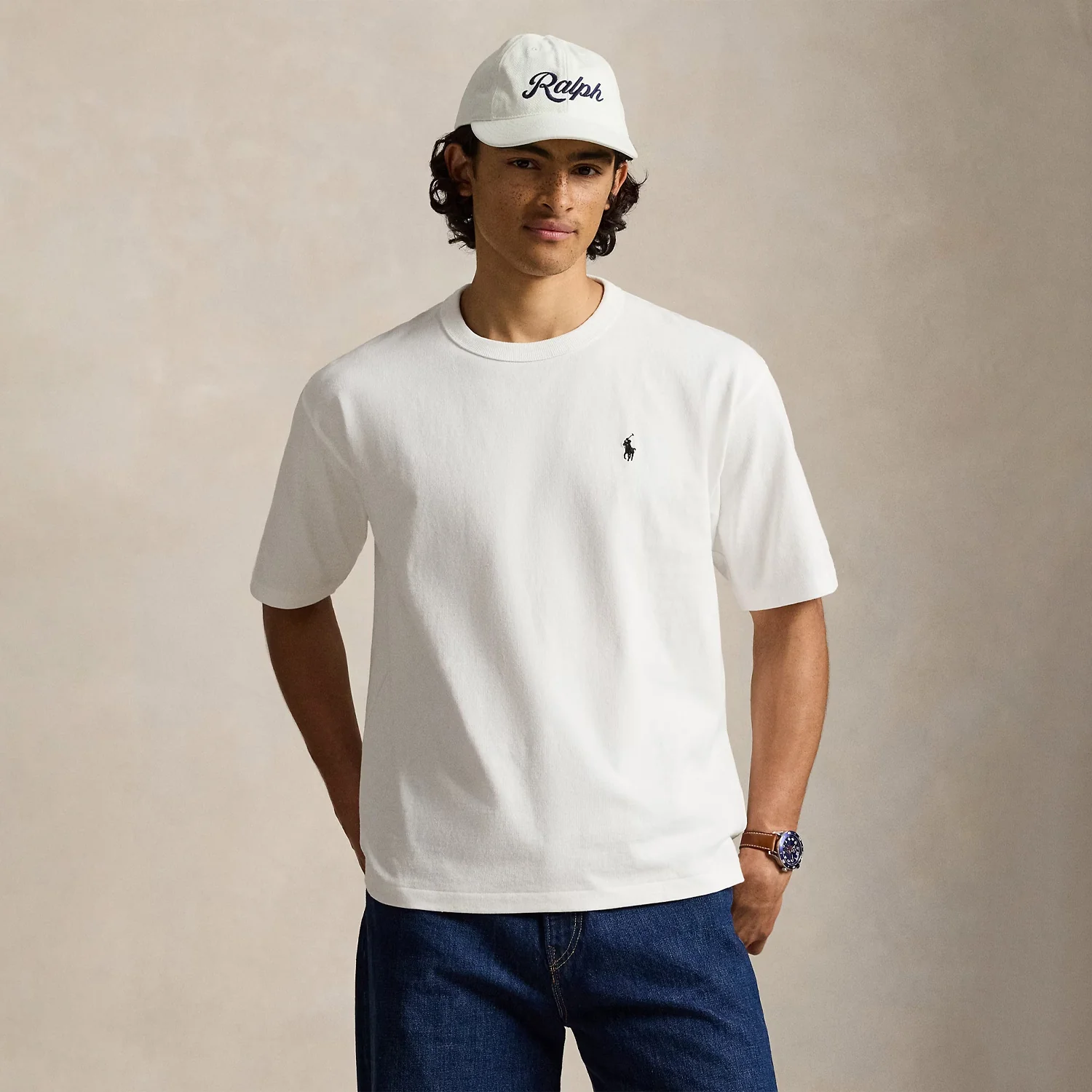 Polo Ralph Lauren RELAXED FIT T-SHIRT, White - Image 2
