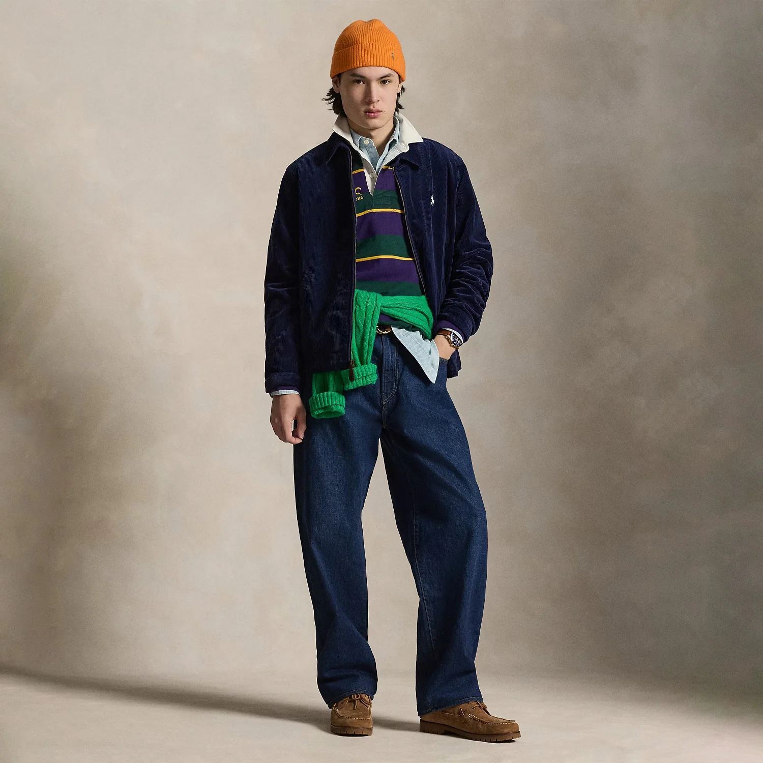 Polo Ralph Lauren WYNTON CORDUROY JACKET, Navy - Image 2