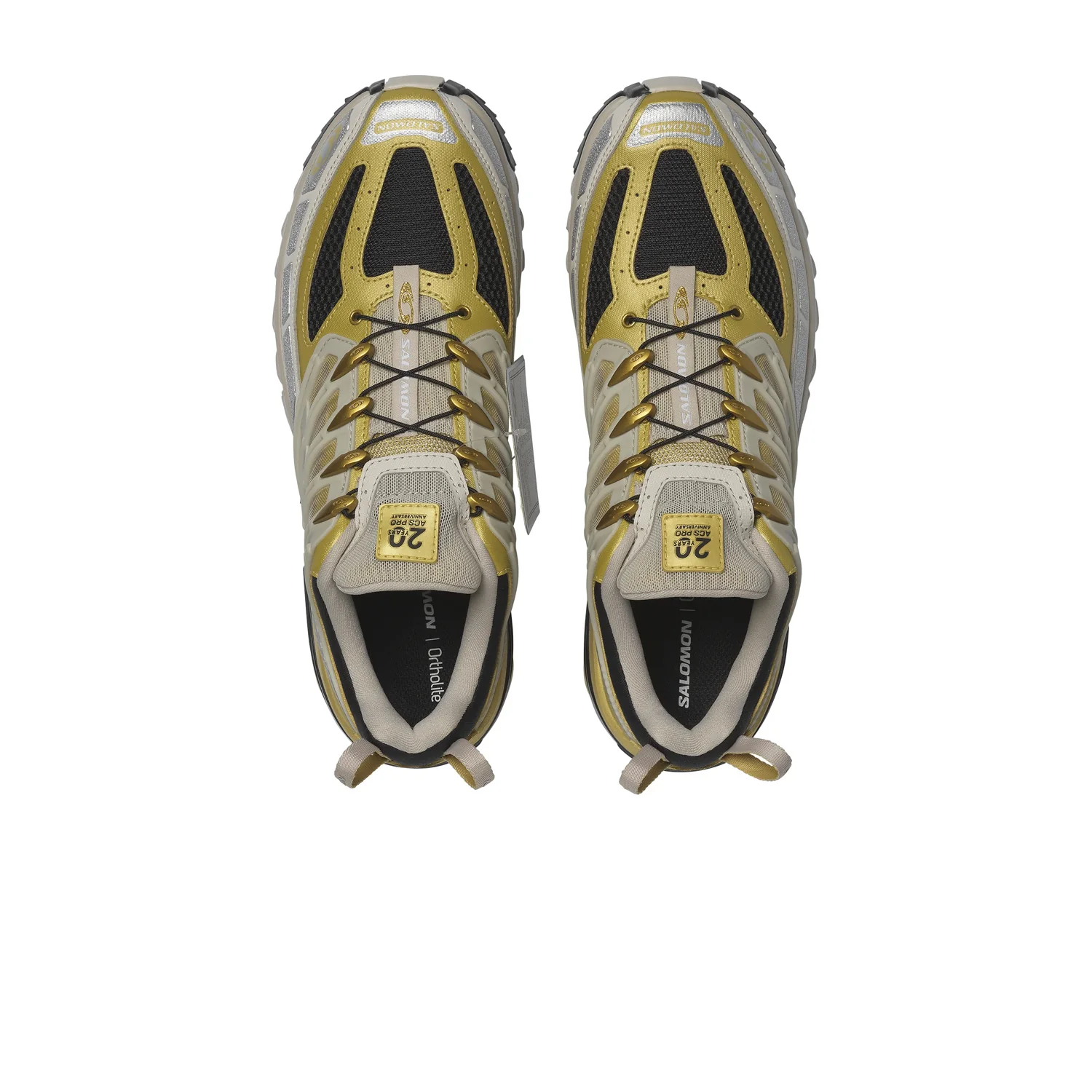 Salomon ACS PRO 20Y, Rich Gold Old/Silver Cloud - Image 4