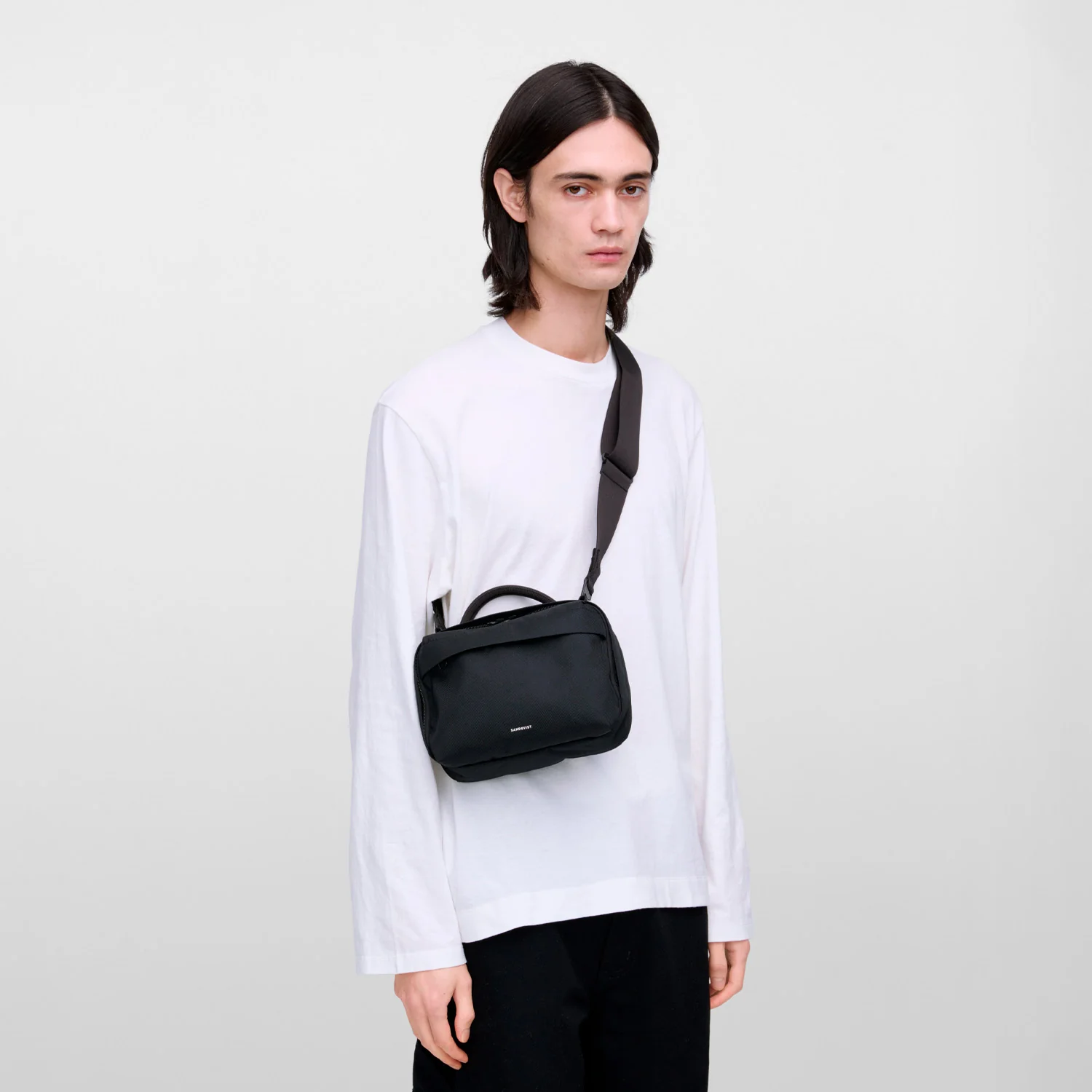 Sandqvist GO SHOULDER BAG, Black - Image 4