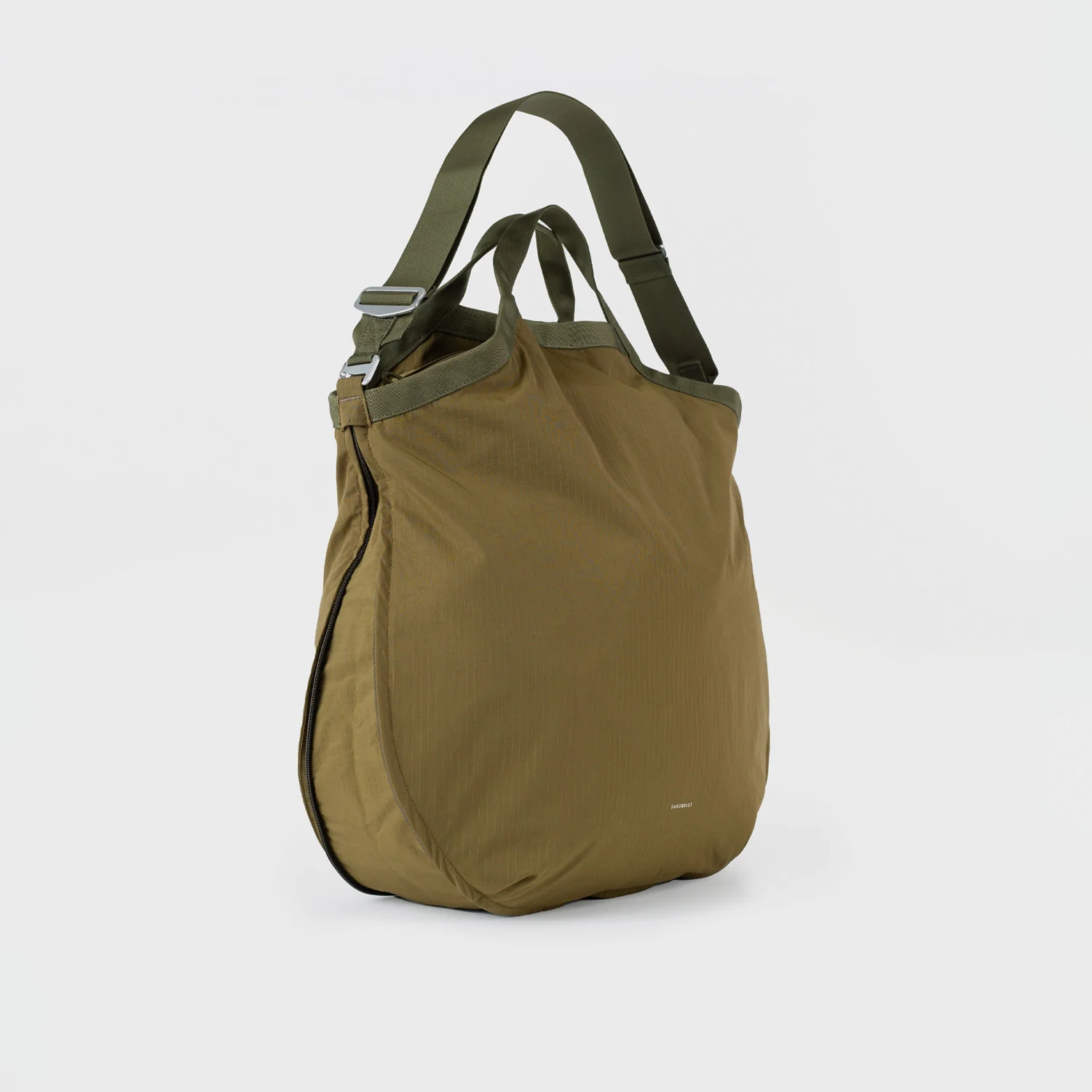 Sandqvist GRID TOTE BAG, Olive Green - Image 2