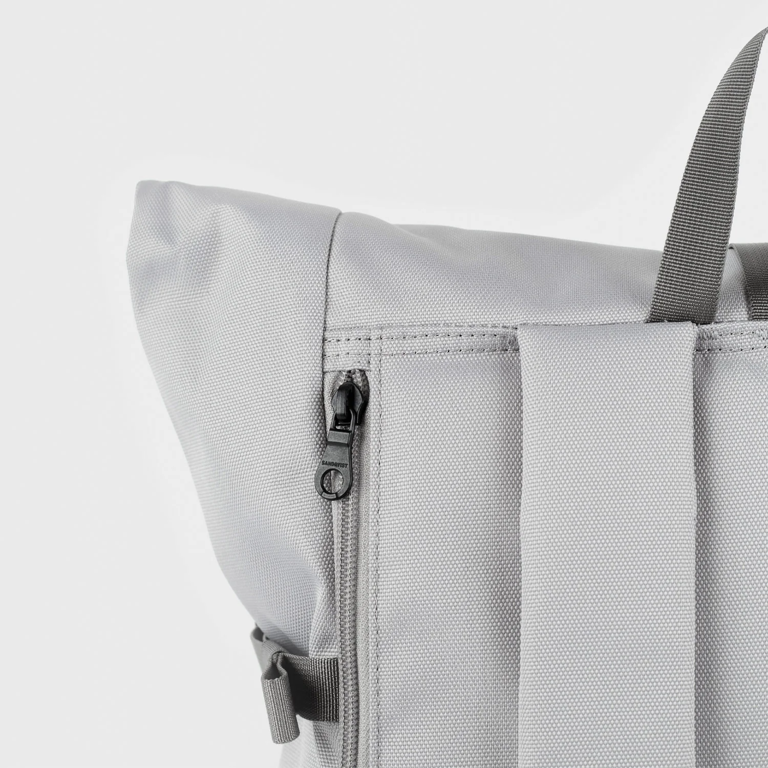 Sandqvist ICON ROLLTOP BACKPACK, Light Grey - Image 2