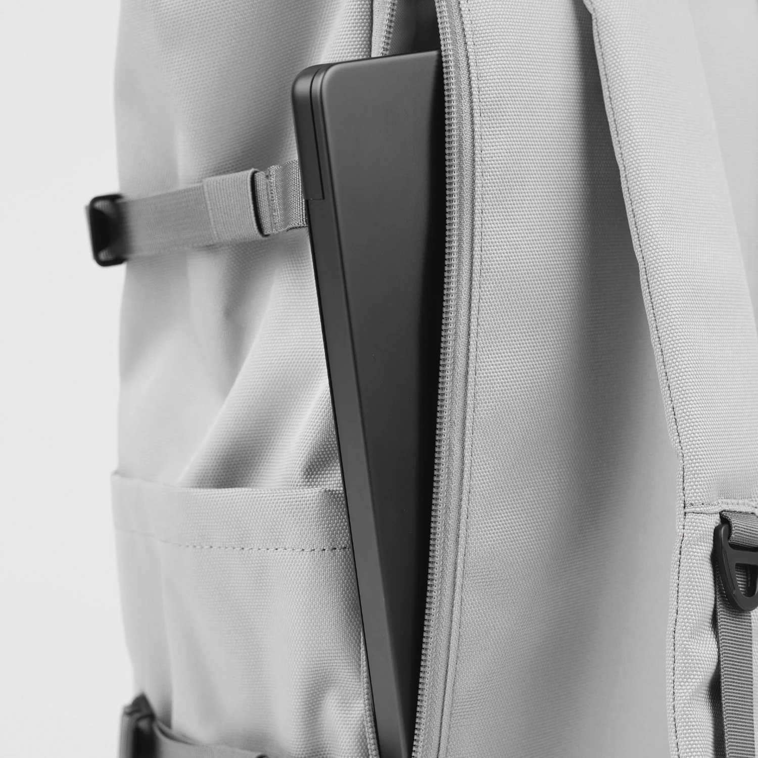 Sandqvist ICON ROLLTOP BACKPACK, Light Grey - Image 3