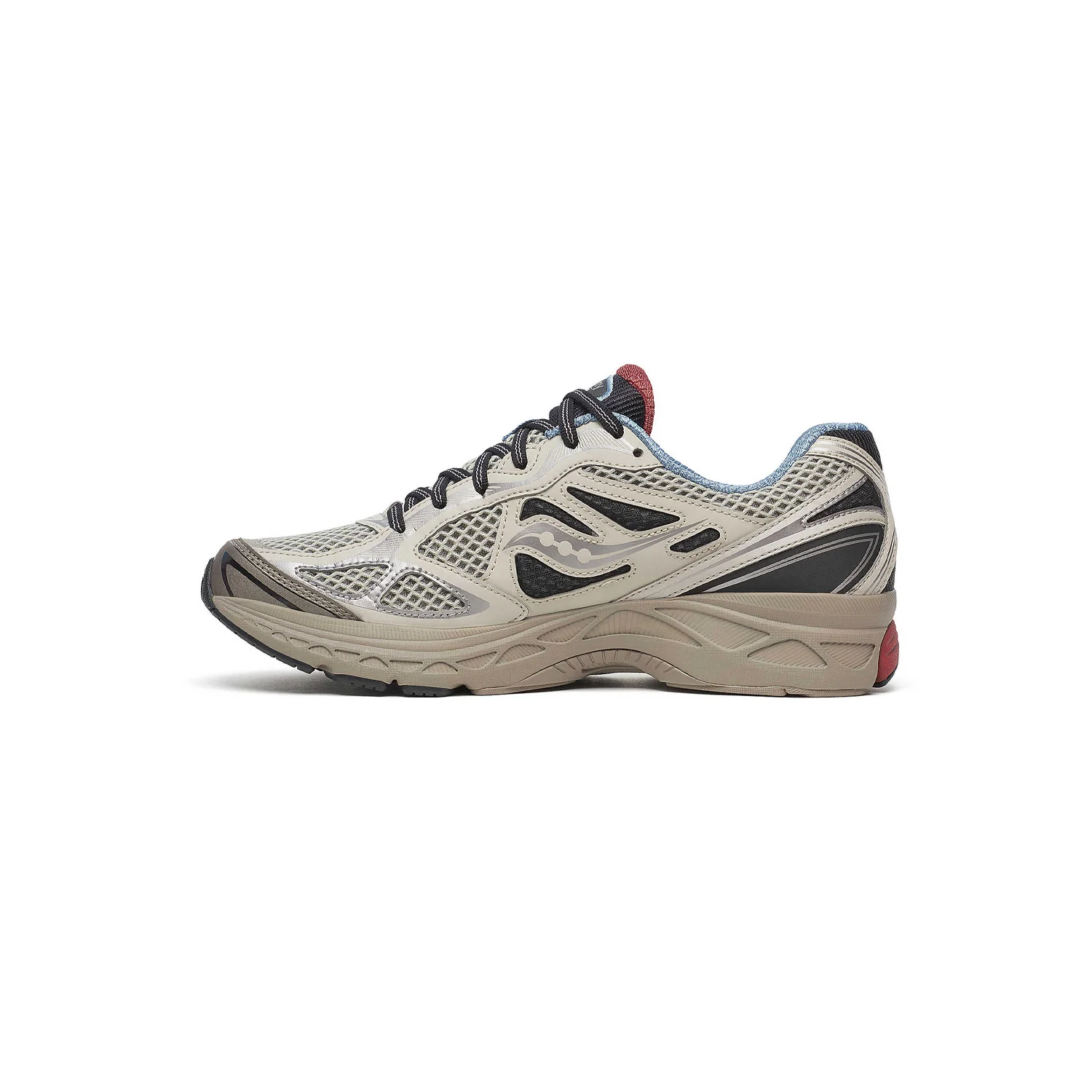 Saucony PROGRID GUIDE 7 DISRUPT, Taupe/Black - Image 2