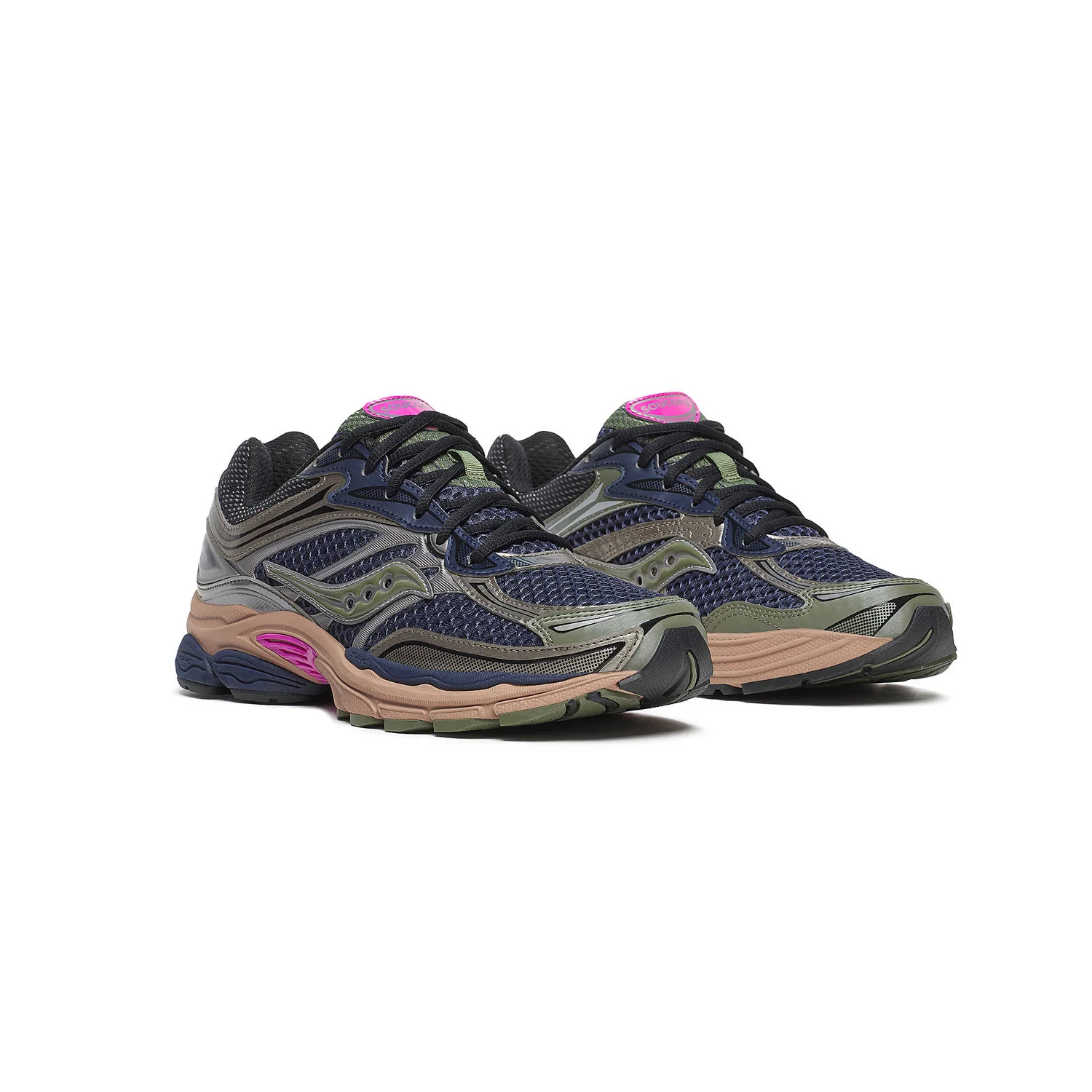 Saucony PROGRID OMNI 9 DISRUPT, Blue/Blush - Image 3