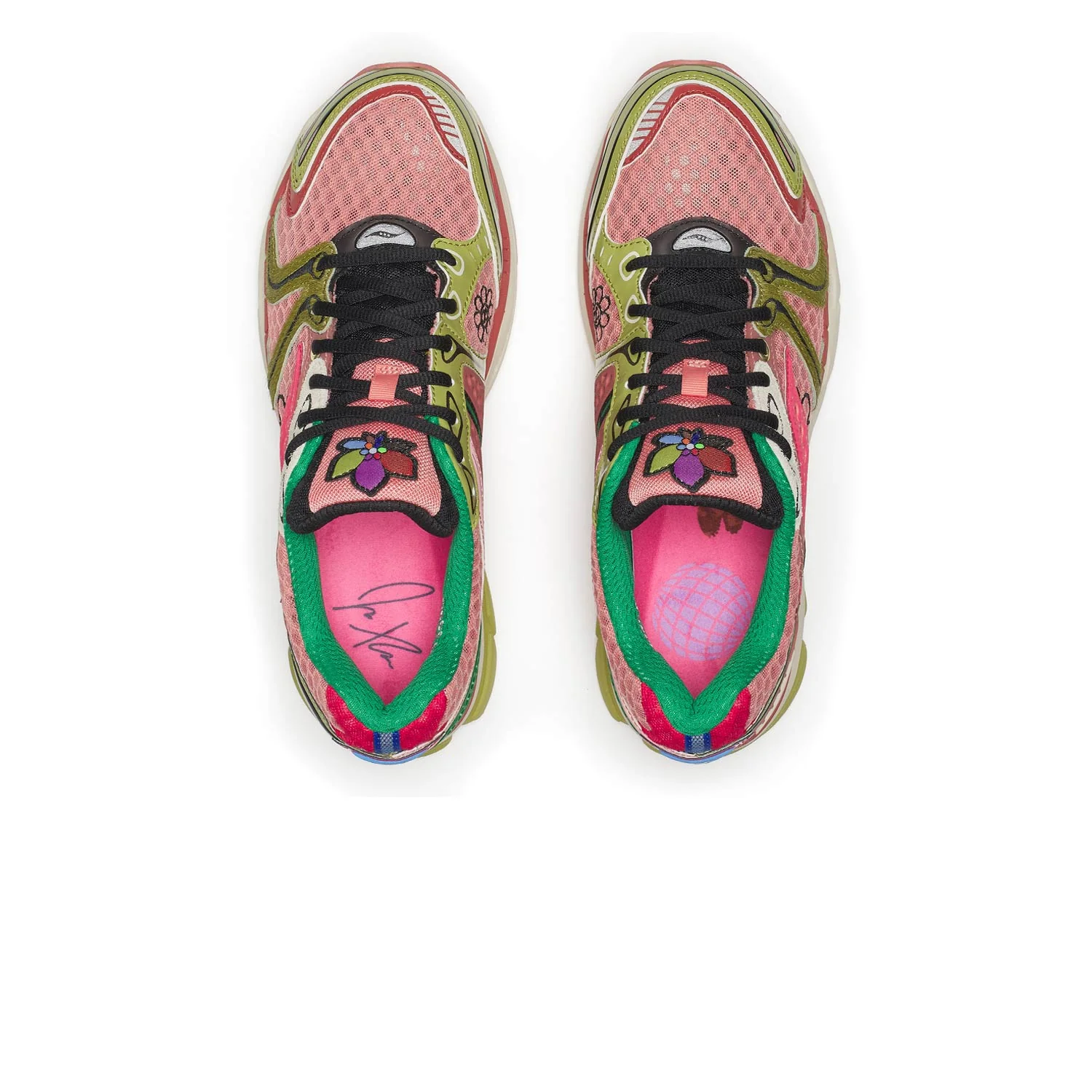 Saucony PROGRID TRIUMPH 4, Peach/Leaf - Image 4