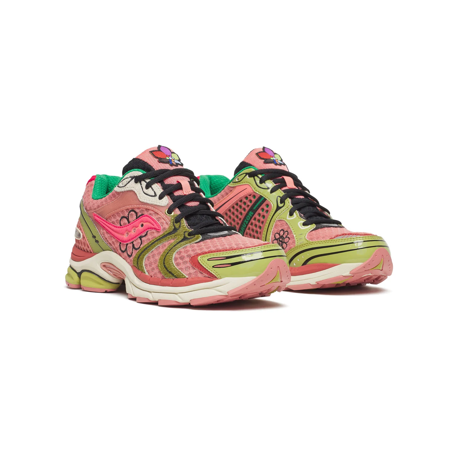 Saucony PROGRID TRIUMPH 4, Peach/Leaf - Image 5
