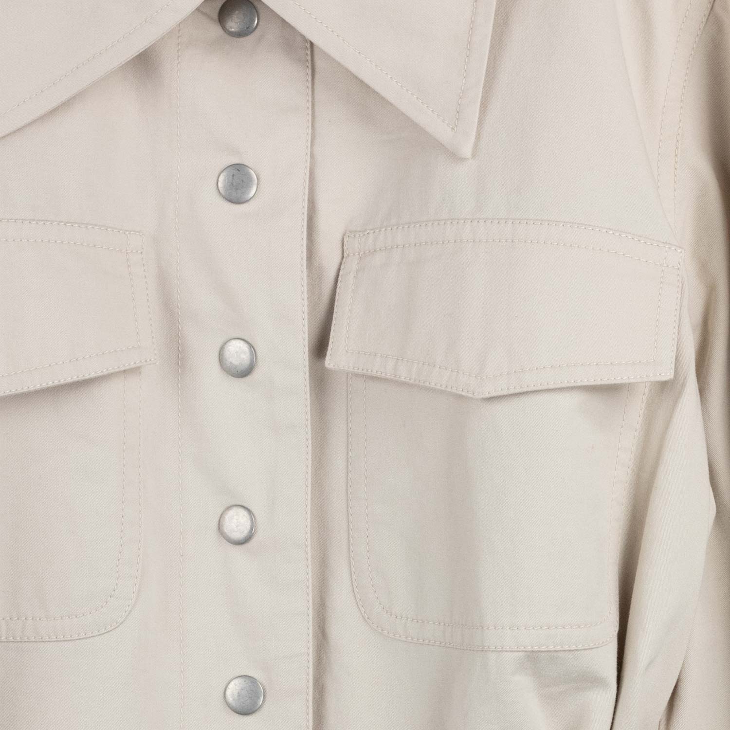 Sea NY ADELE SPORTSWEAR BELTED JACKET, Oat - Image 4