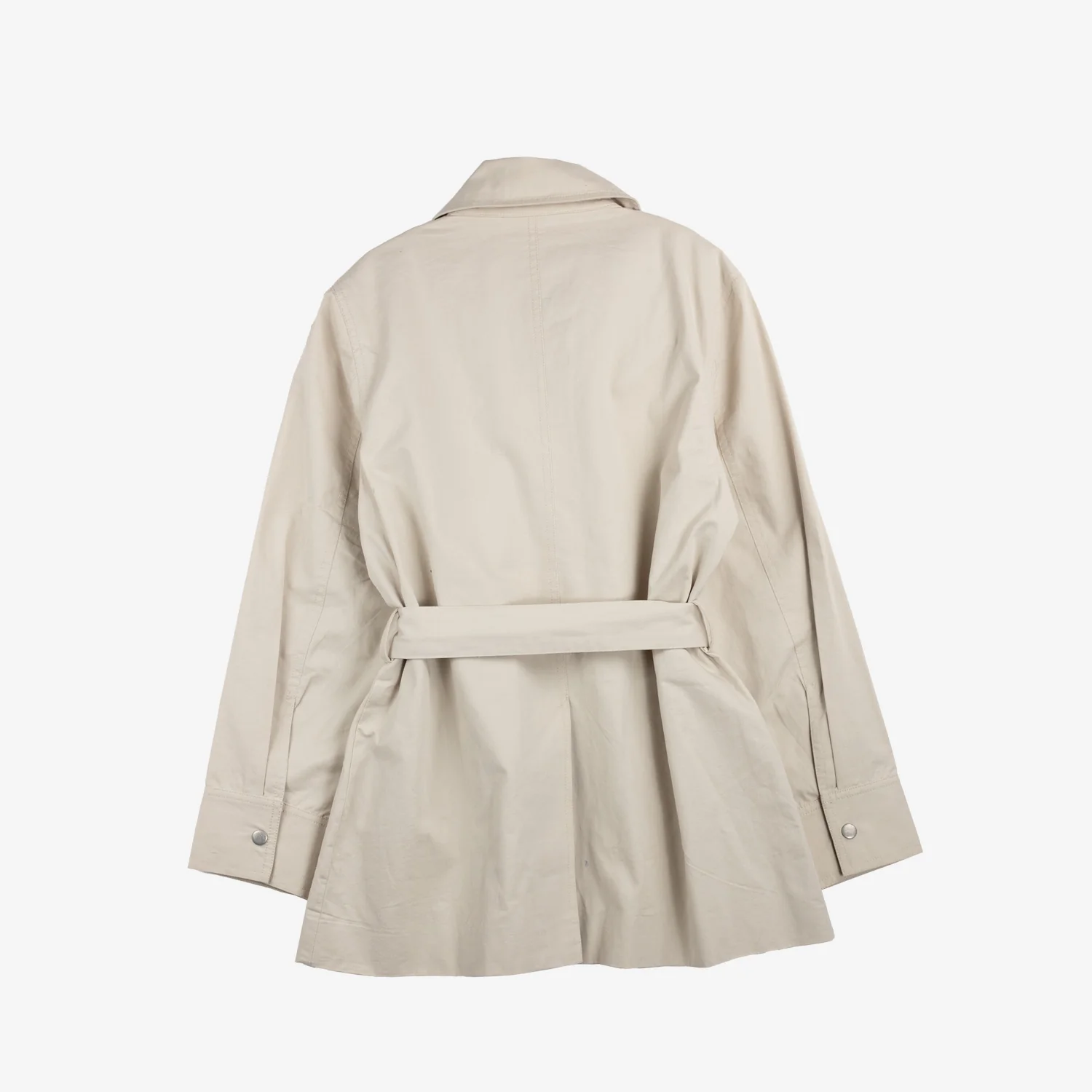 Sea NY ADELE SPORTSWEAR BELTED JACKET, Oat - Image 6
