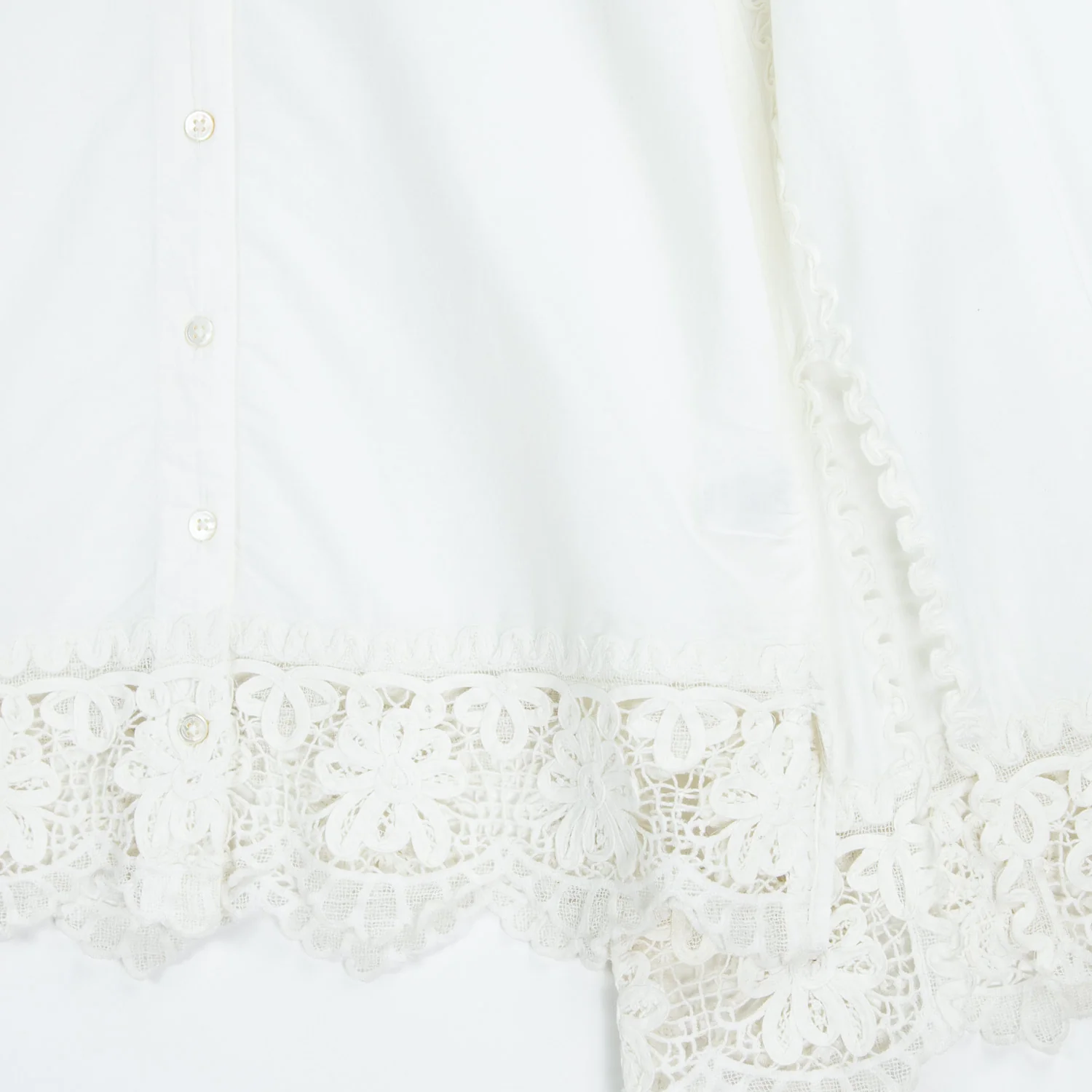 Sea NY IYLA SOUTACHE BLOUSE, White - Image 3