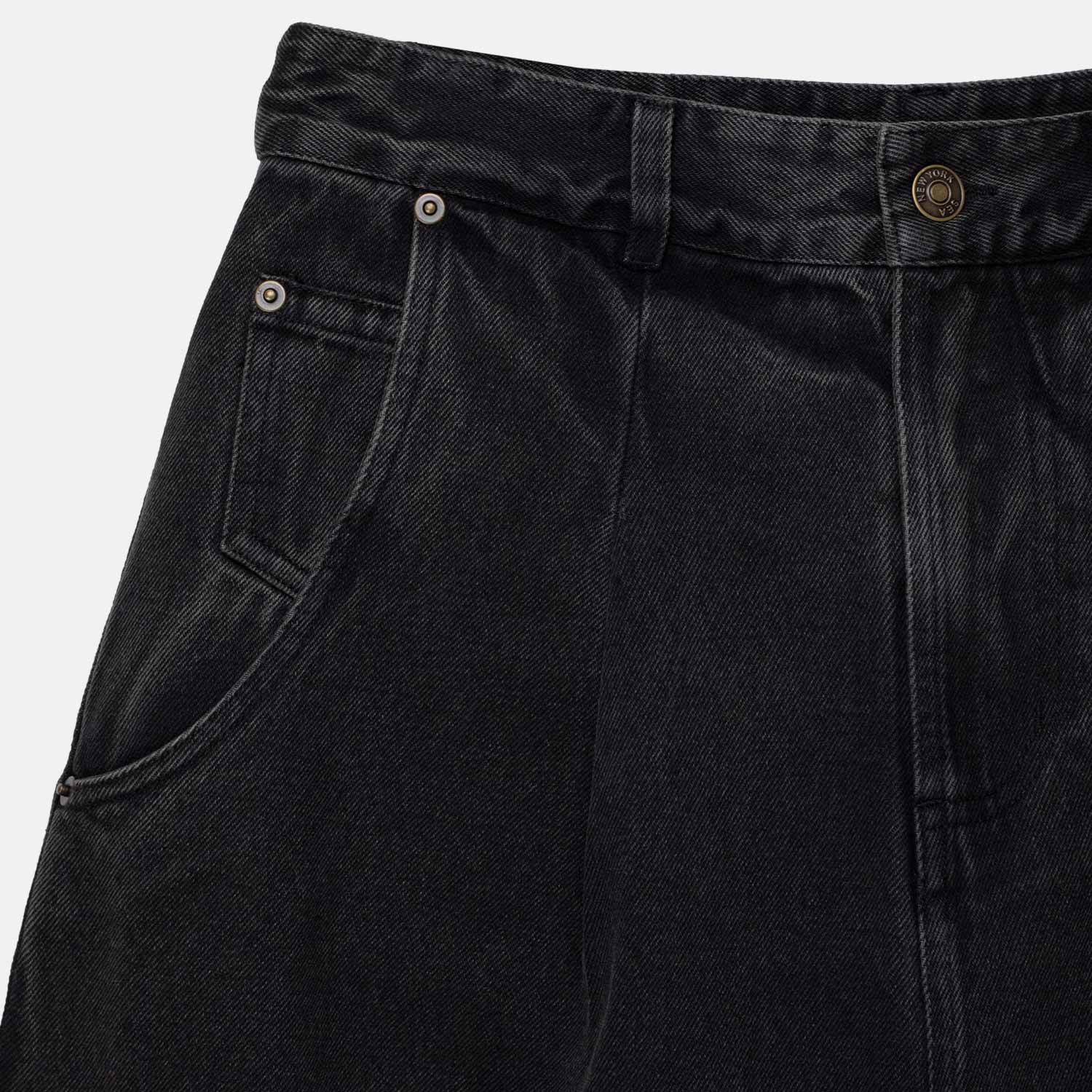 Sea NY LYSSA DENIM JEANS, Black - Image 4