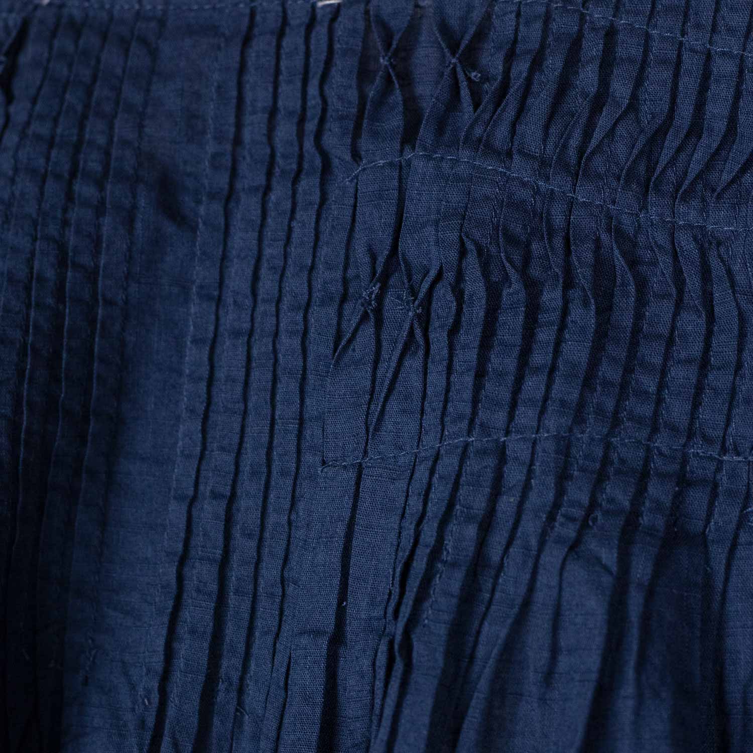 Sea NY MYRA COTTON LONG-SLEEVE TOP, Navy - Image 3