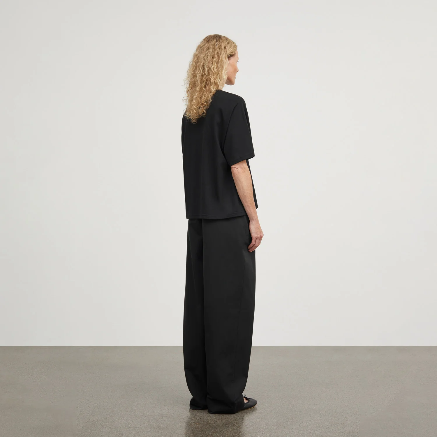 Skall Studio ANDY OVERSIZE TEE, Black - Image 3