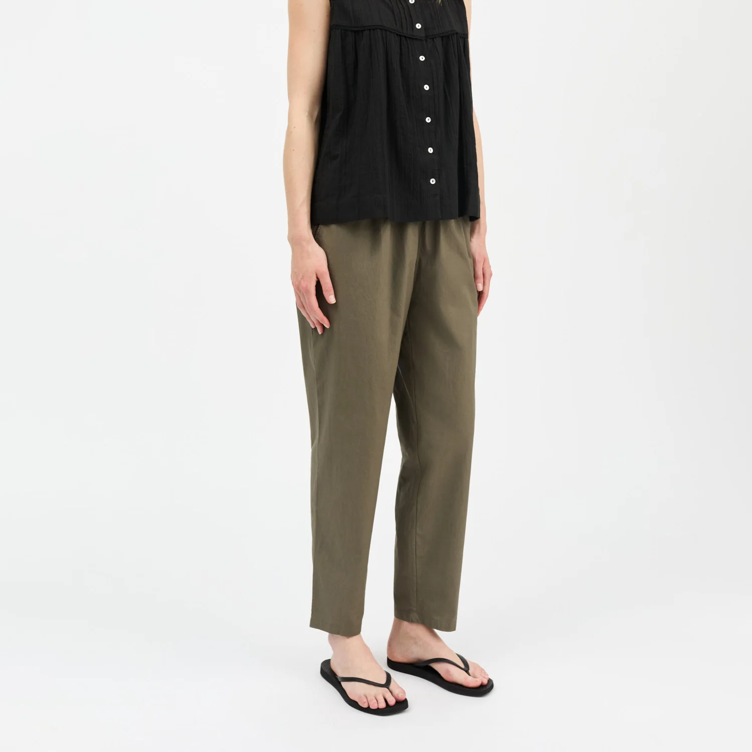 Skall Studio EDGAR PANTS, Khaki - Image 2