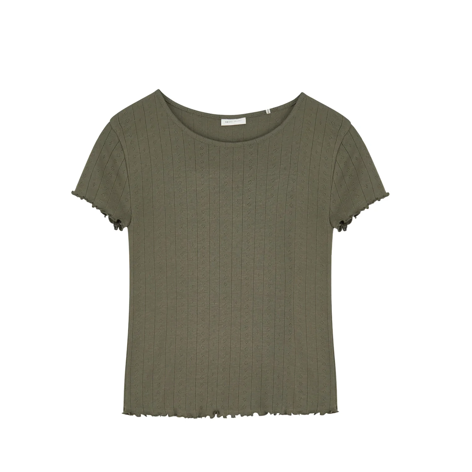 Skall Studio EDIE CAP SLEEVE TEE, Olive