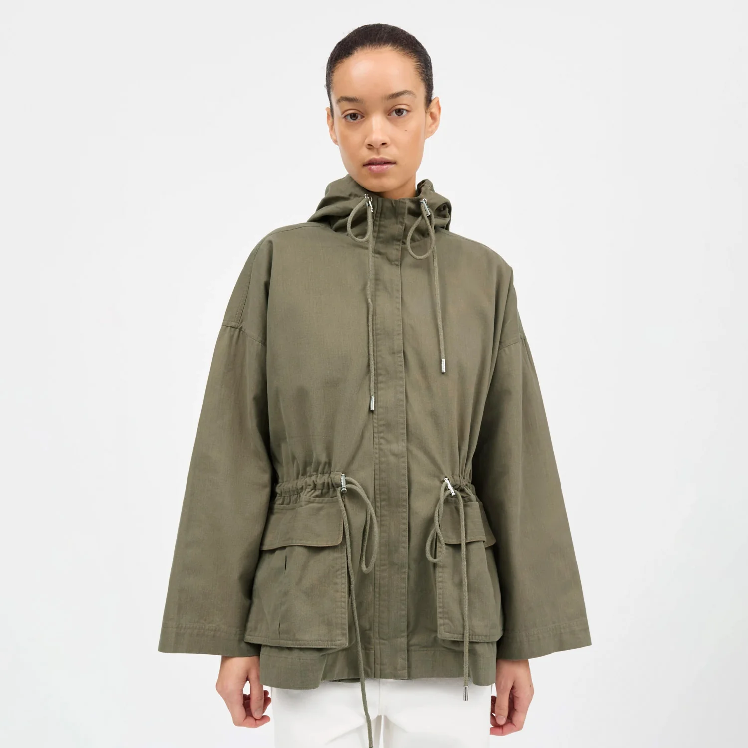 Skall Studio GARDEN PARKA JACKET, Khaki - Image 2
