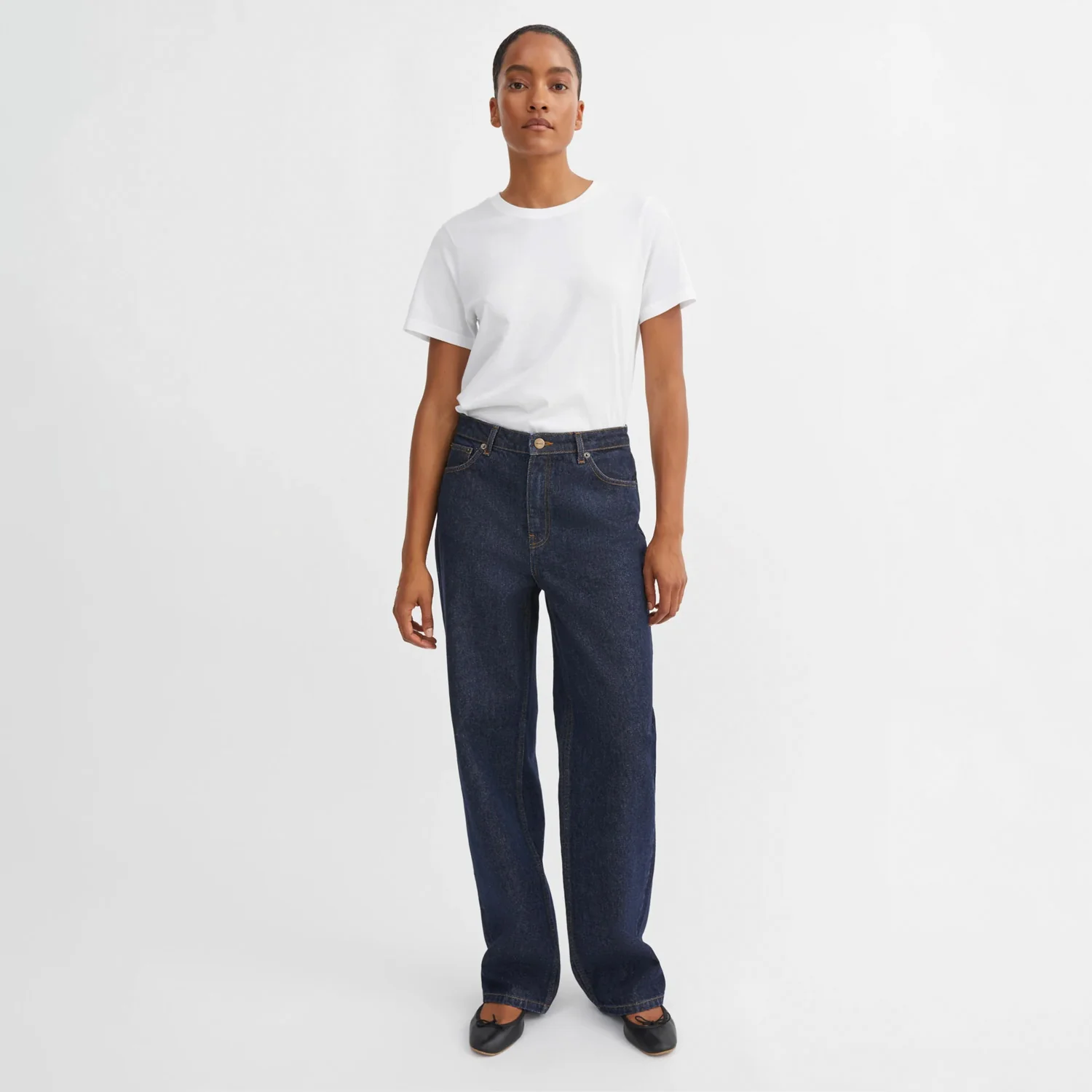 Skall Studio MADDY STRAIGHT JEANS, Indigo Blue - Image 2
