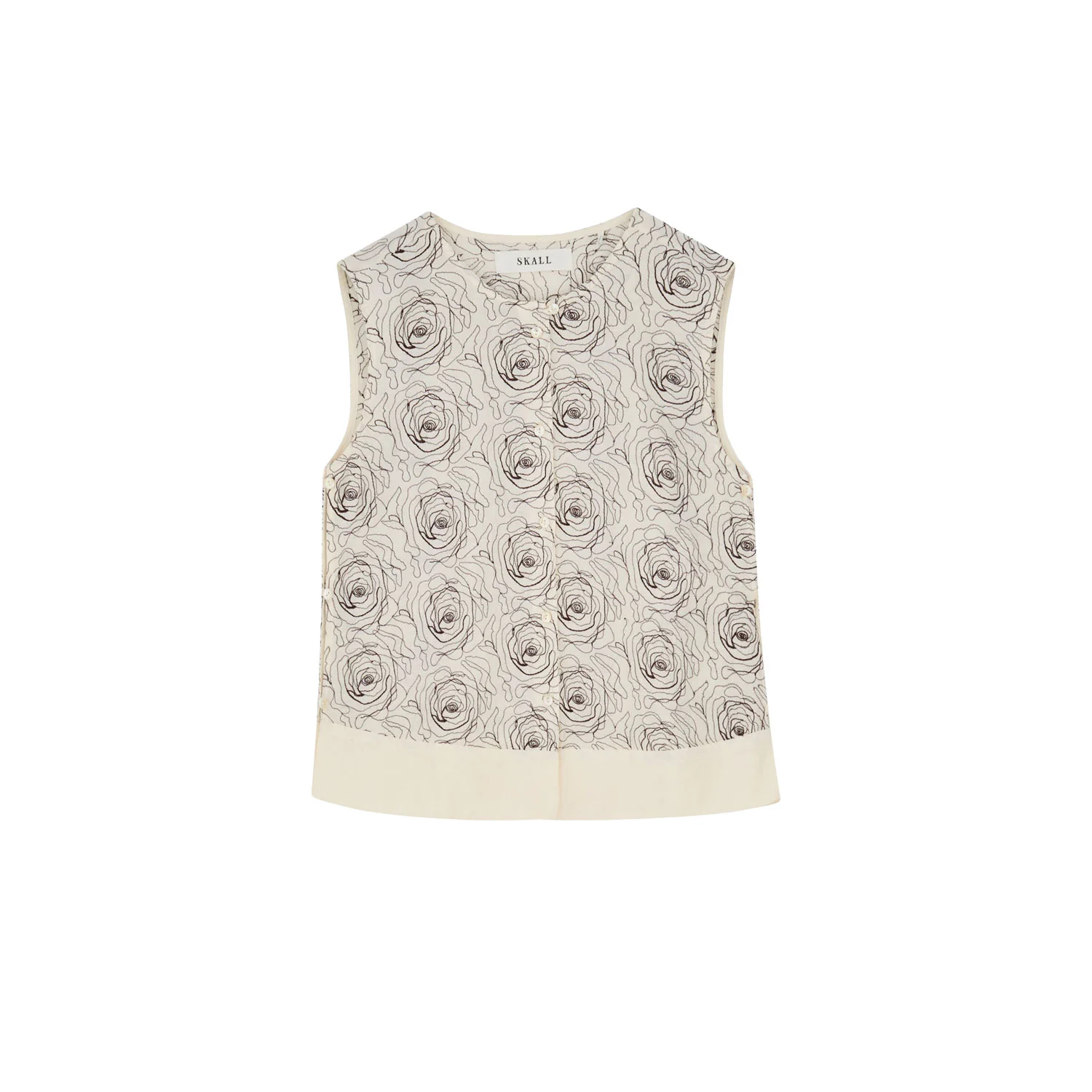 Skall Studio MOLLIE TOP, Ecru