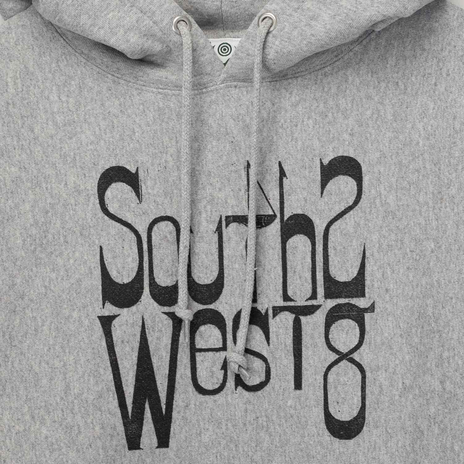 South2 West8 X F. KITAMURA SWEATSHIRT PARKA, Grey - Image 2