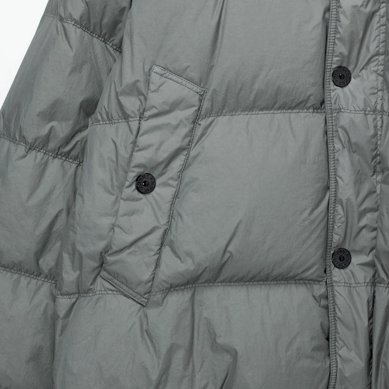 Stone Island 4100010 BOMBER DOWN JACKET, Cement - Image 4