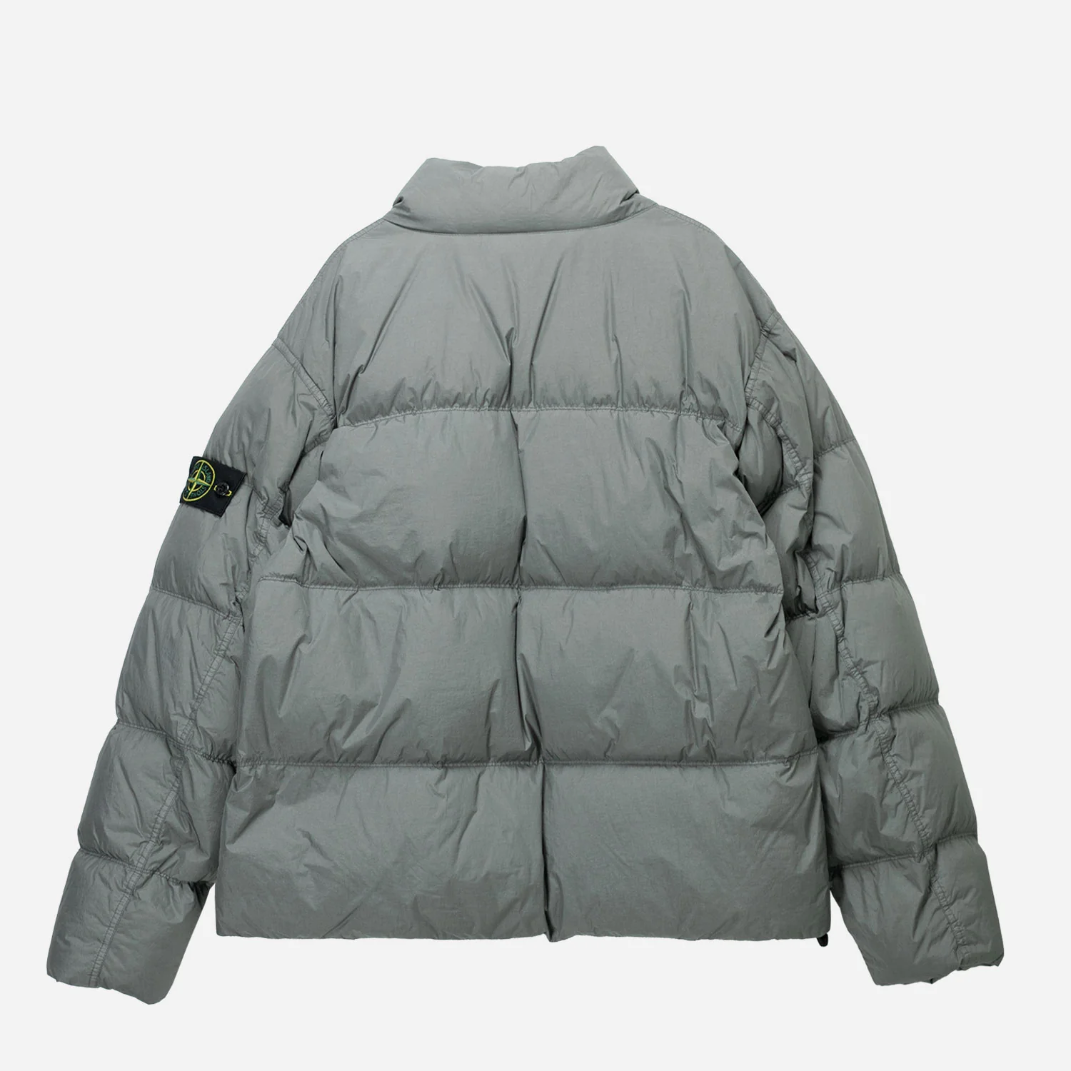 Stone Island 4100010 BOMBER DOWN JACKET, Cement - Image 5