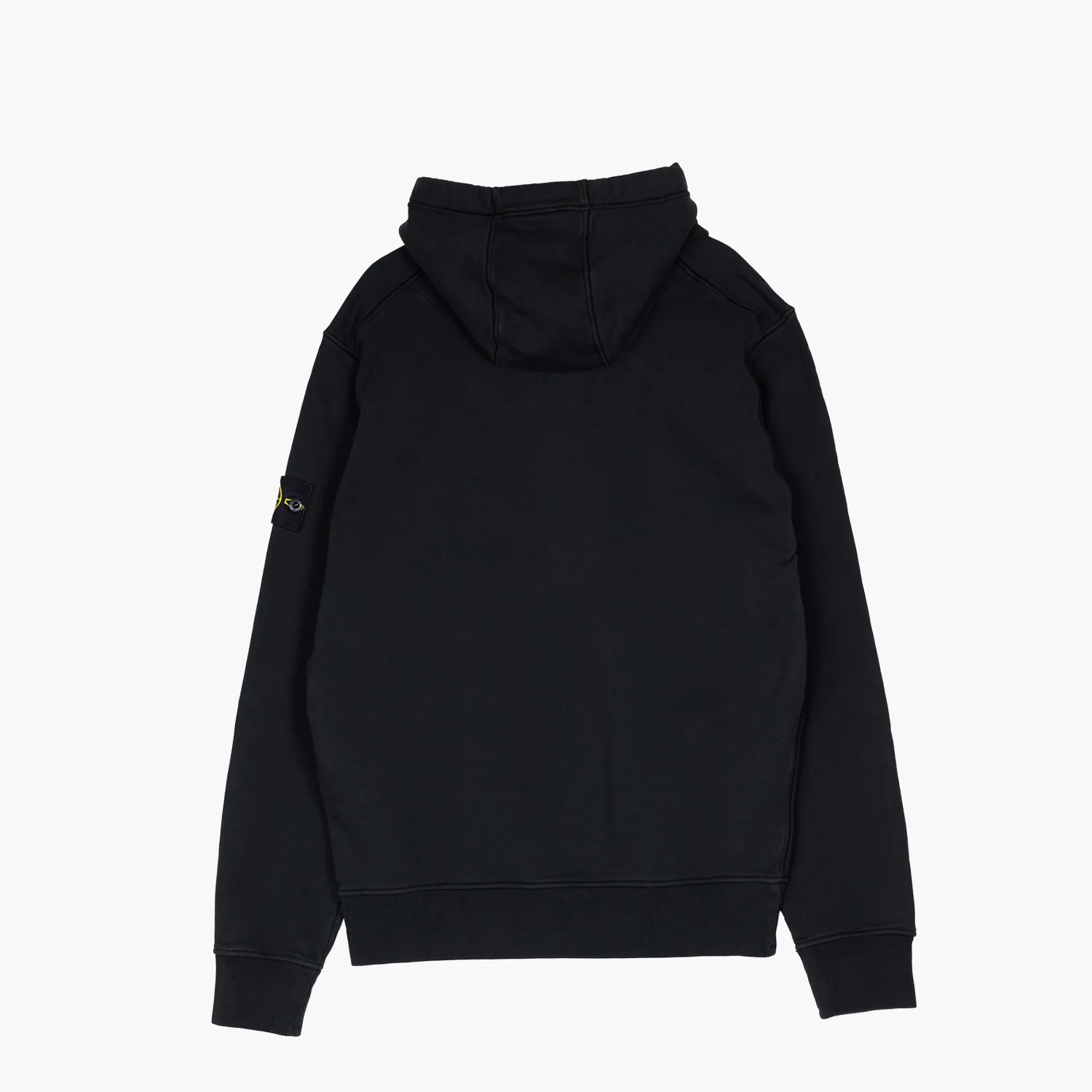 Stone Island 6100062 HOODED SWEATSHIRT, Black - Image 2
