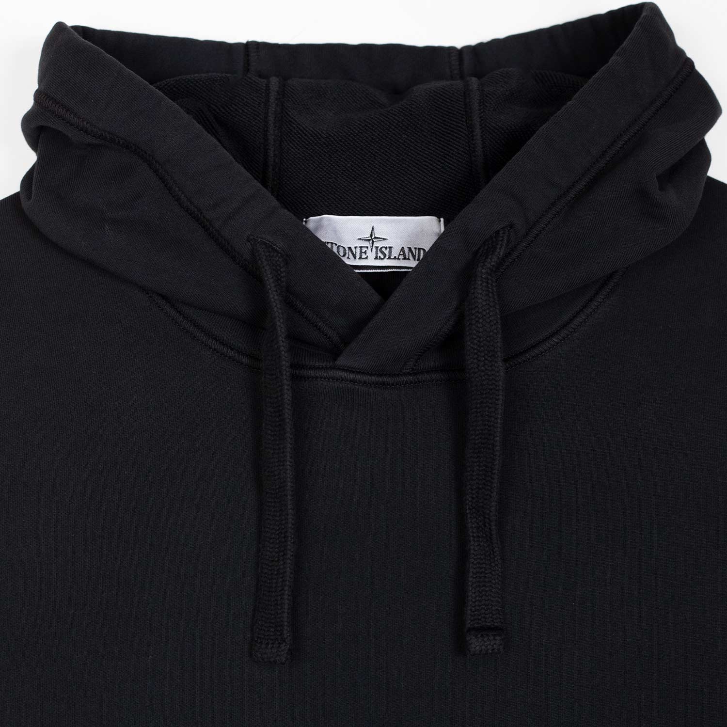 Stone Island 6100062 HOODED SWEATSHIRT, Black - Image 3