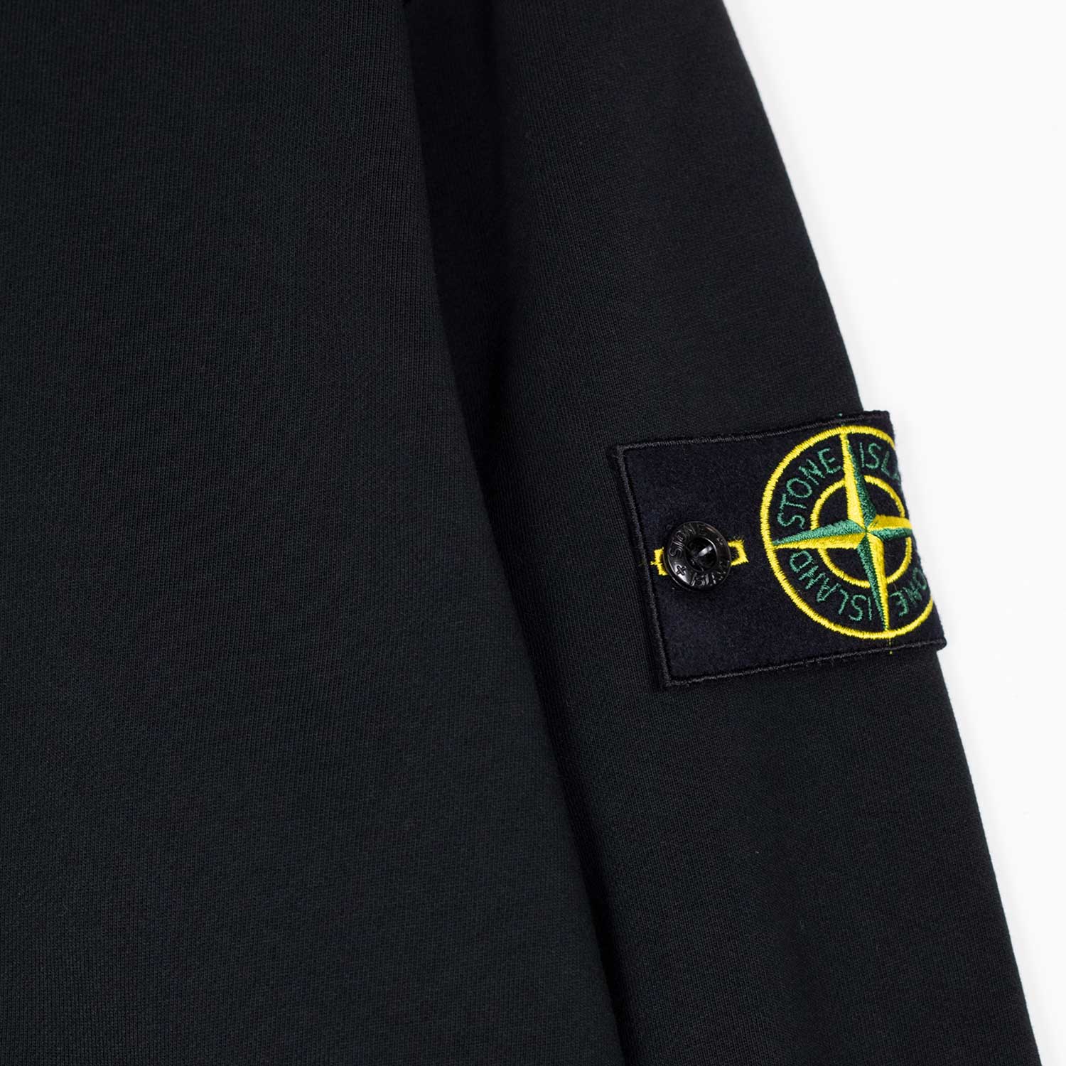 Stone Island 6100062 HOODED SWEATSHIRT, Black - Image 4