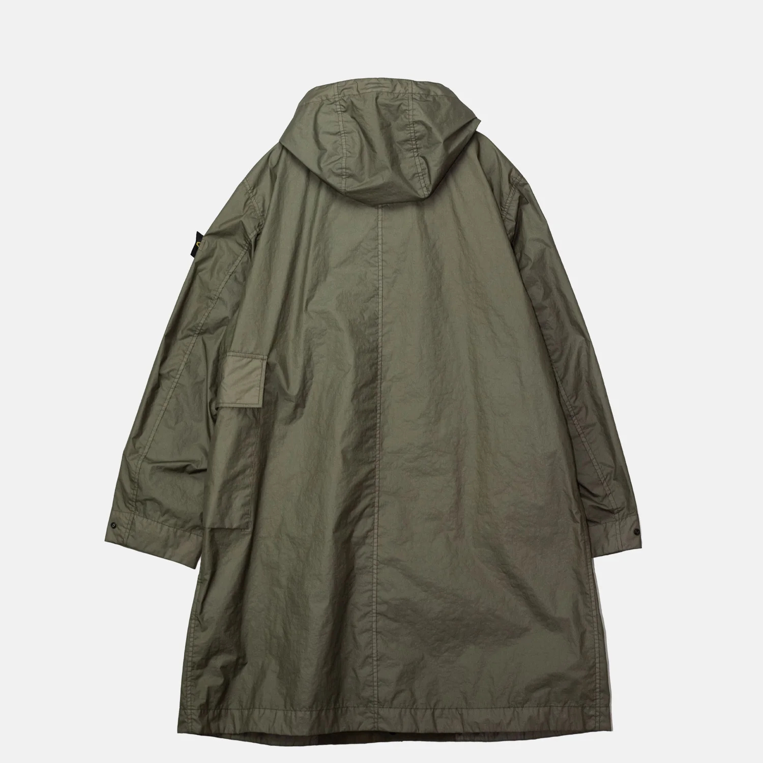 Stone Island 7100001 LONG PARKA, Military Green - Image 5