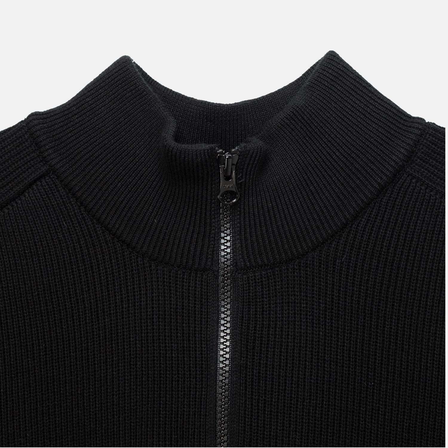 Stone Island 5100124 L/S POLO, Black - Image 4