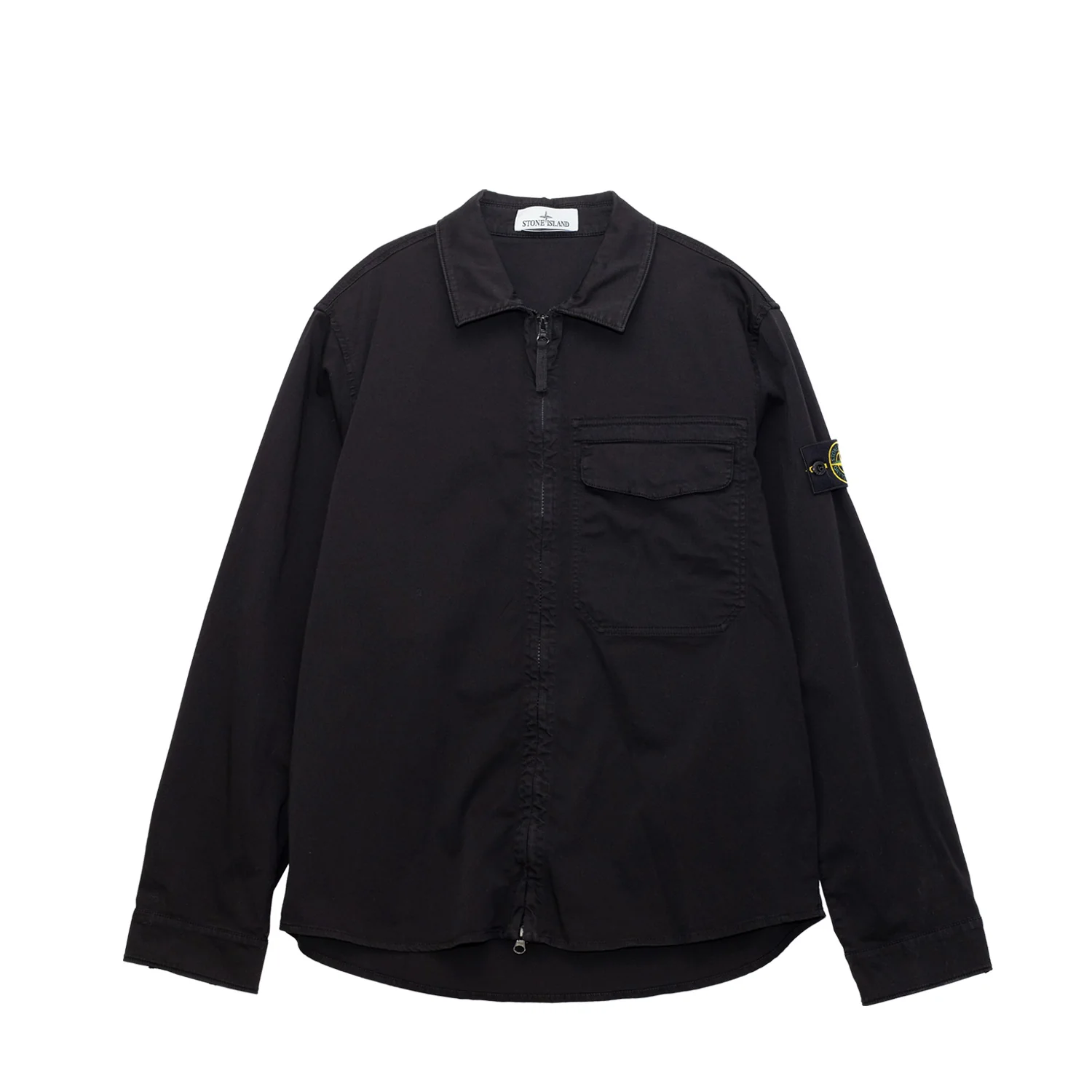 Stone Island 1200015 OVERSHIRT, Black