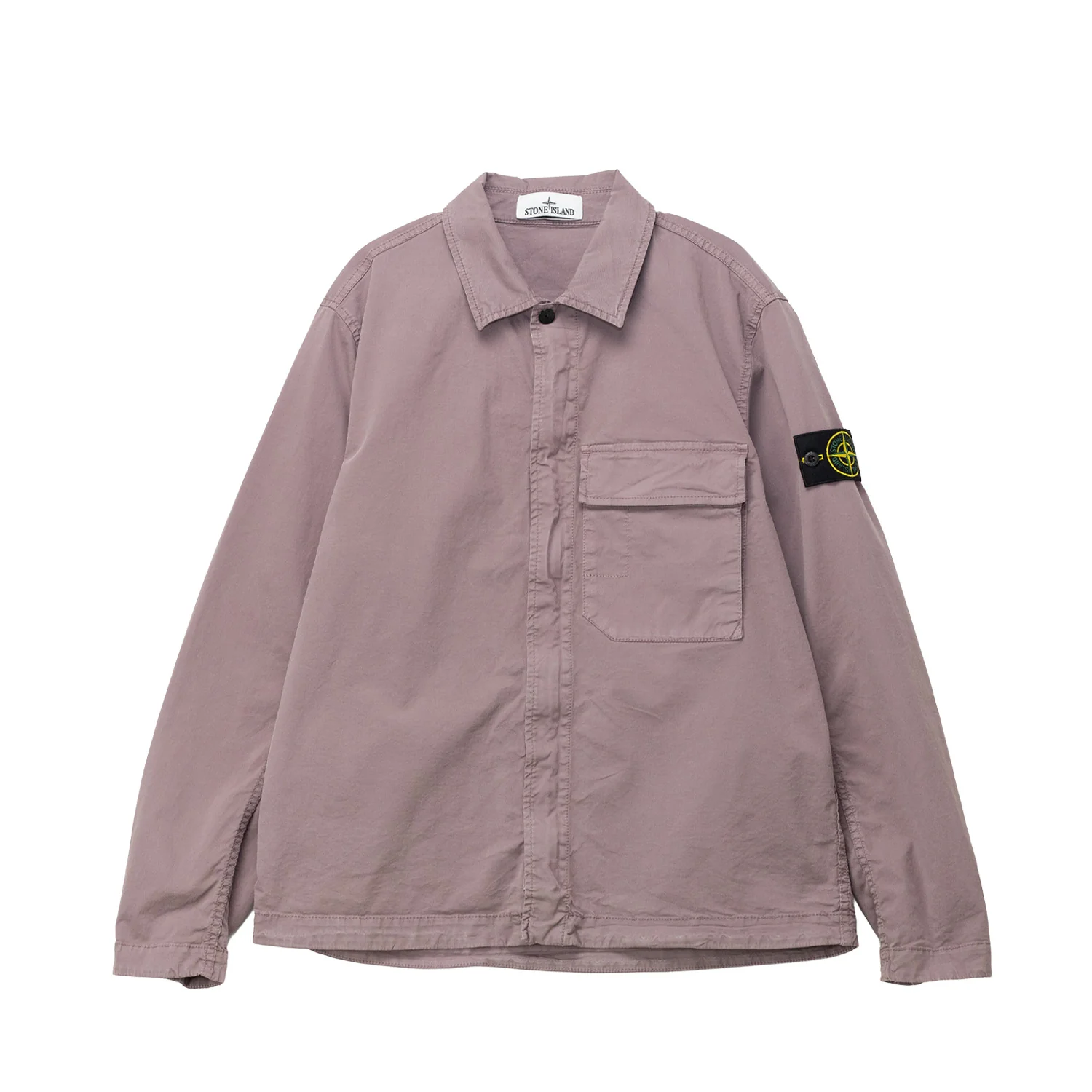 Stone Island 1200013 OVERSHIRT, Purple Grey