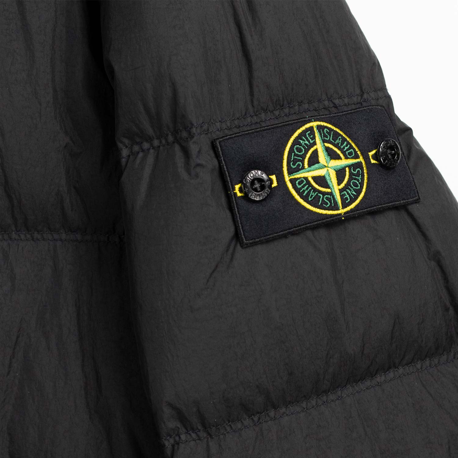 Stone Island 4100011 SHORT PARKA, Black - Image 3