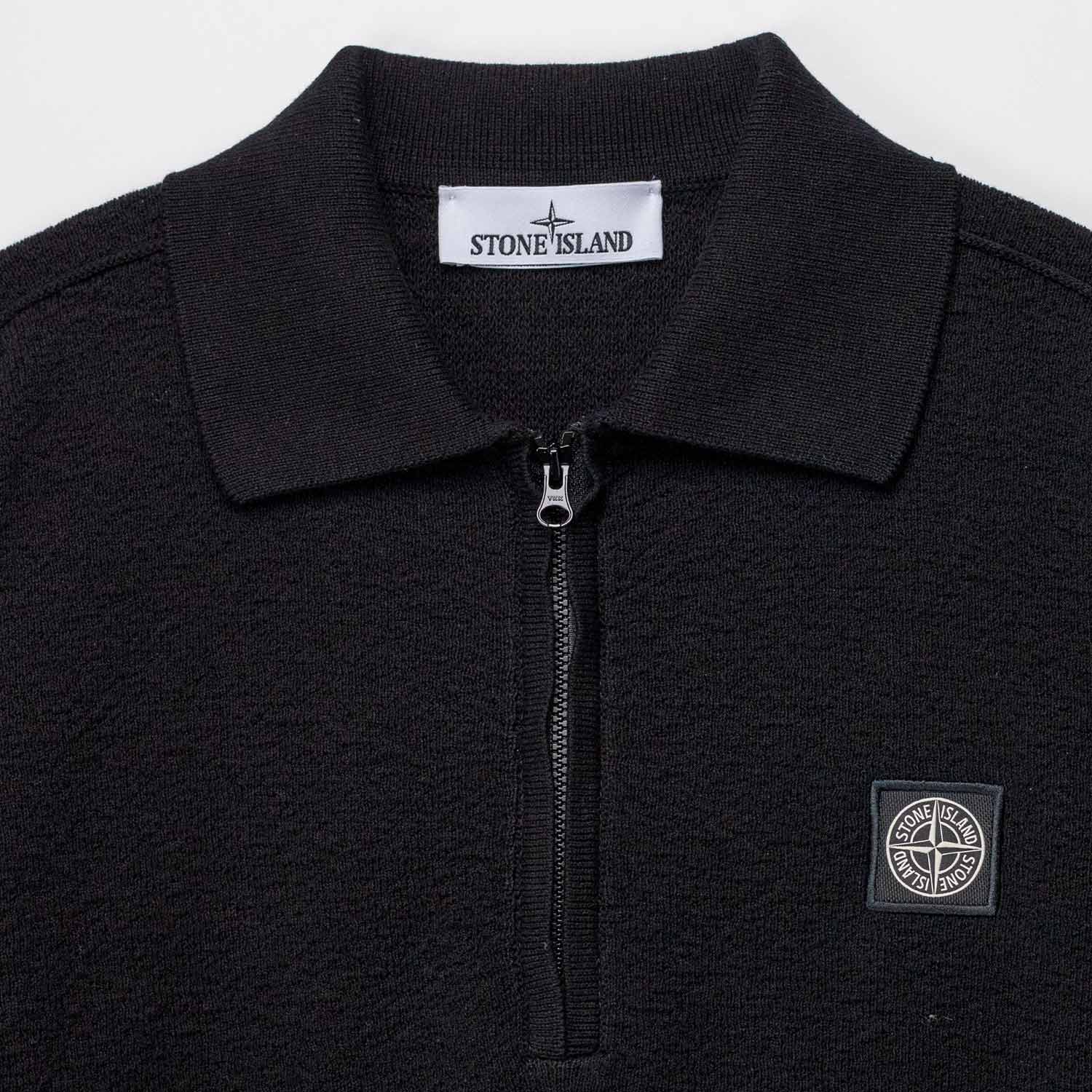 Stone Island 5100021 S/S POLO, Black - Image 2