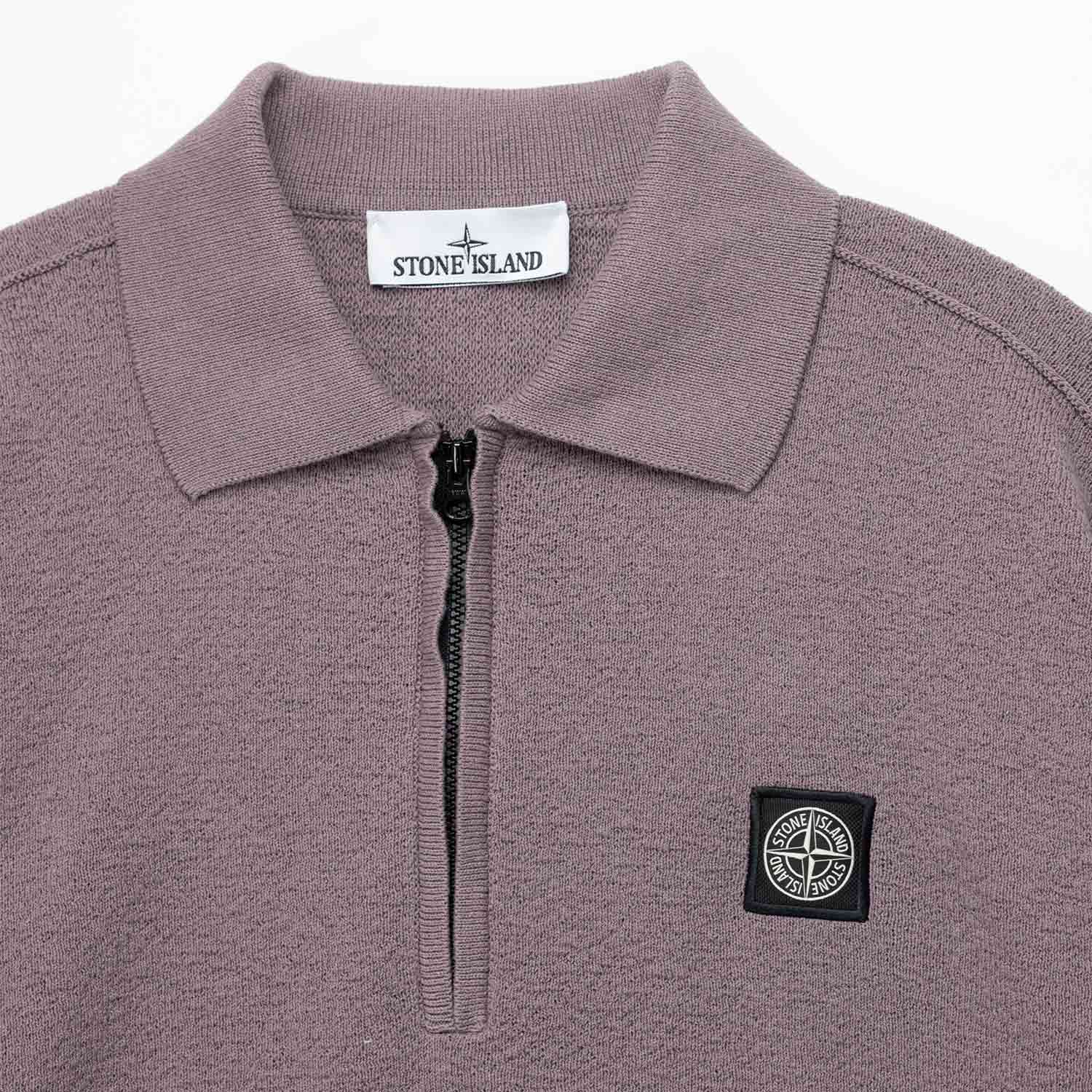 Stone Island 5100021 S/S POLO, Purple Grey - Image 2