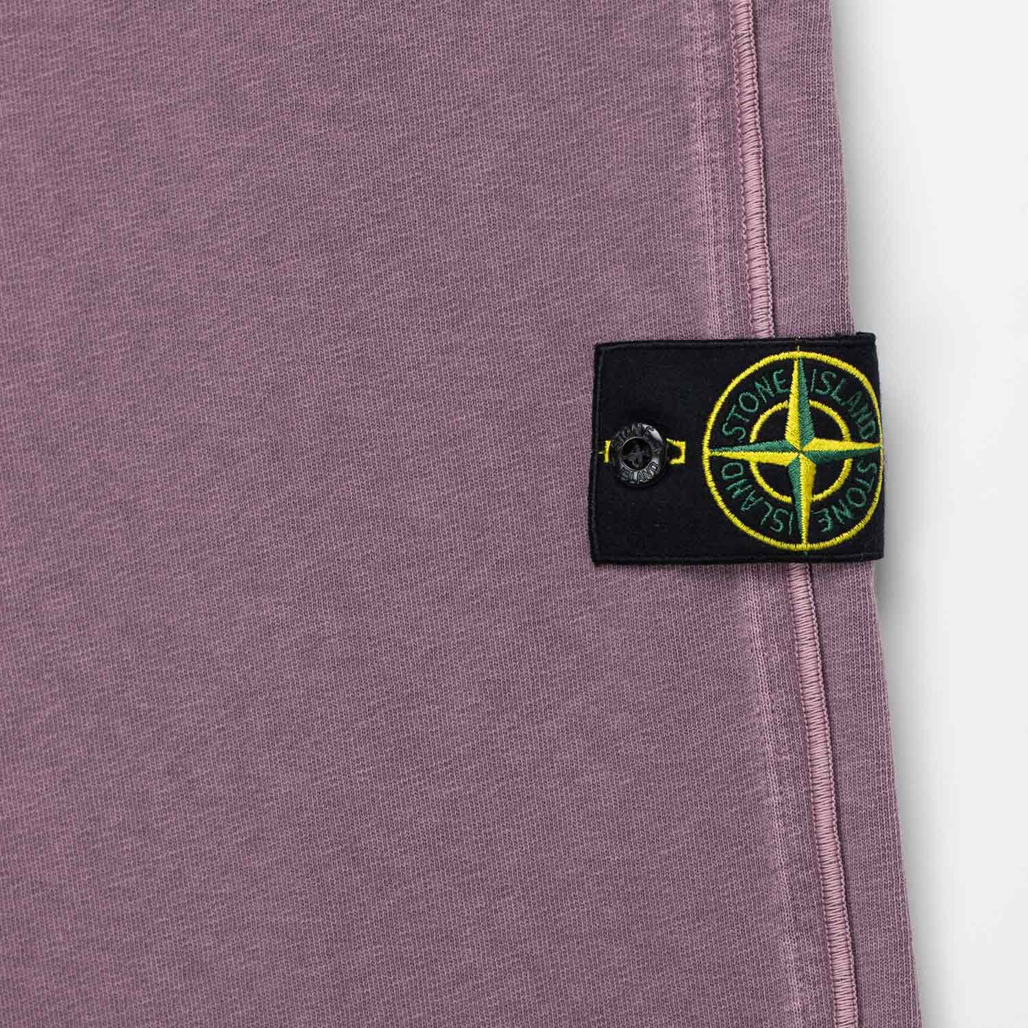 Stone Island 6200012 SWEAT BOTTOMS, Purple Gray - Image 3