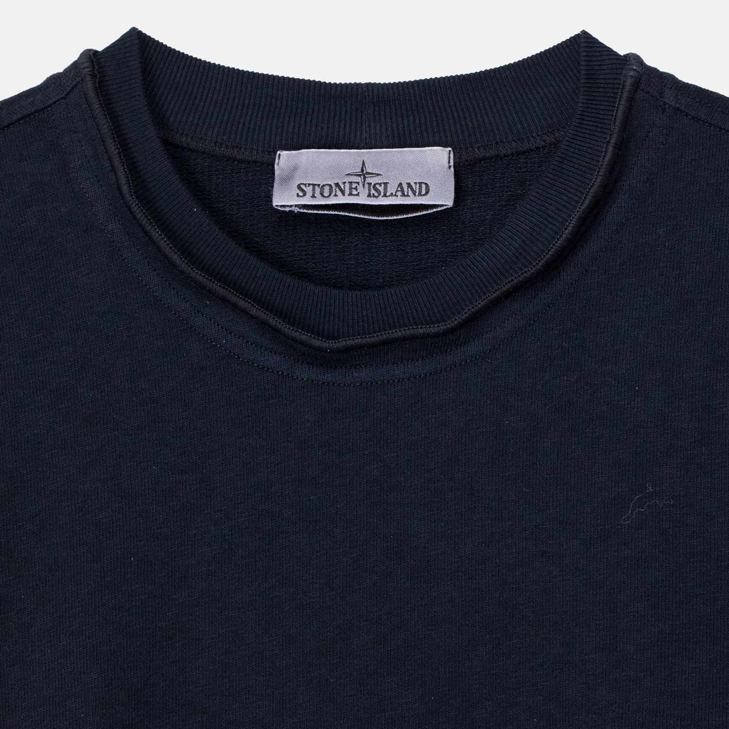 Stone Island 6100034 SWEATSHIRT, Navy Blue - Image 2