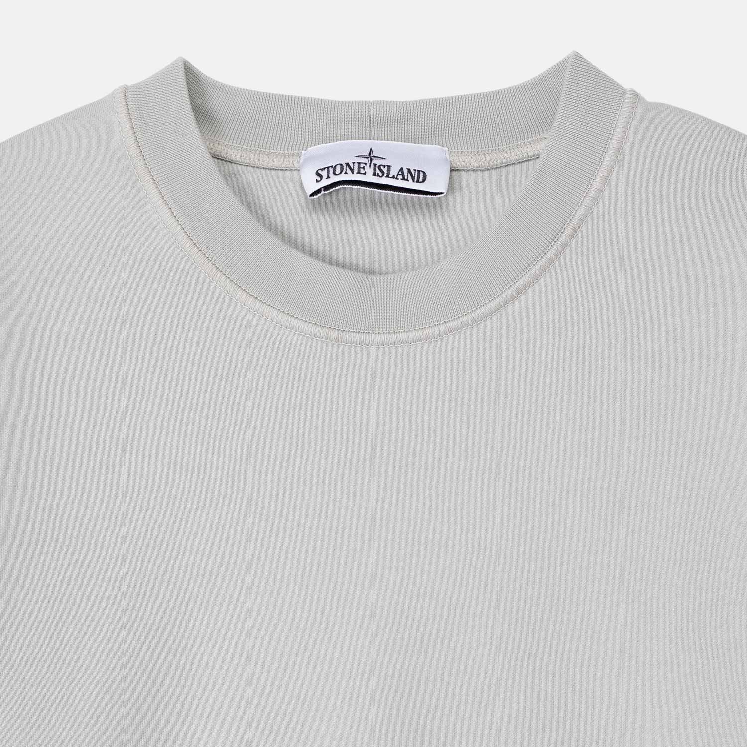Stone Island 6100060 SWEATSHIRT, Pearl Grey - Image 2